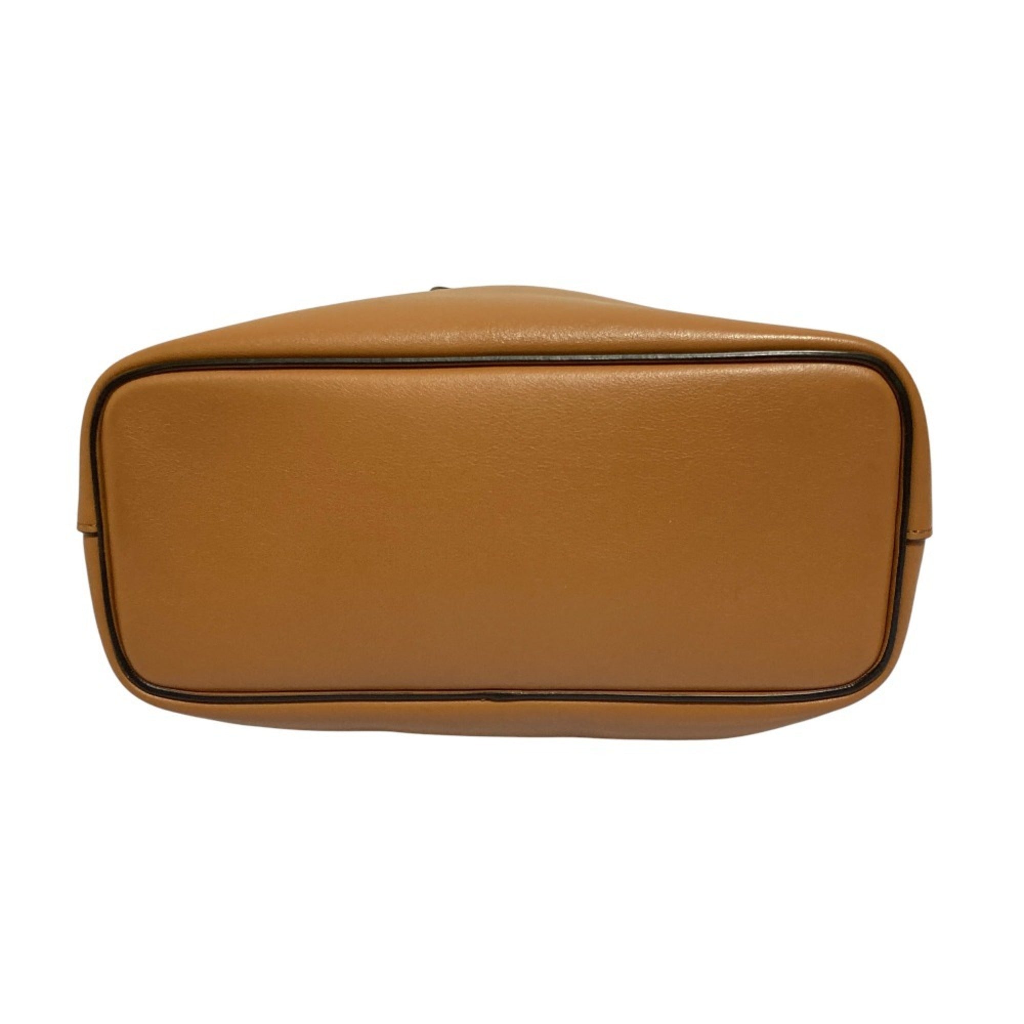 Celine Brown Leather Handbag Shoulder Bag (Pre-Owned)