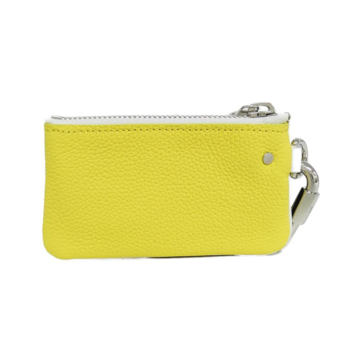 Louis Vuitton Yellow Leather Coin Purse/Coin Case (Pre-Owned)