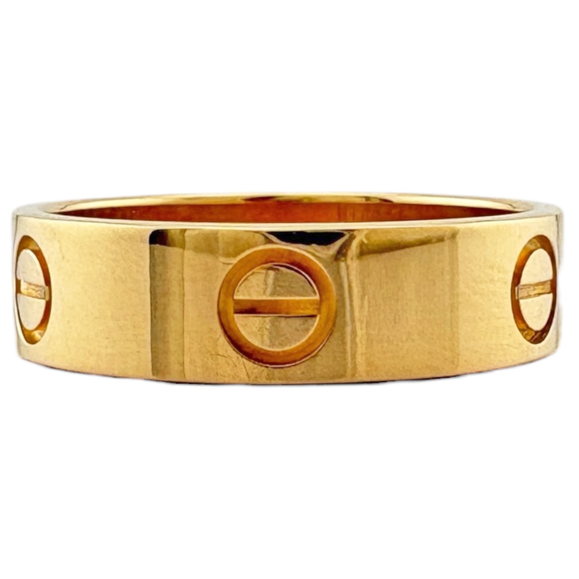 Cartier Yellow Yellow Gold (18K) Band Ring (Pre-Owned)