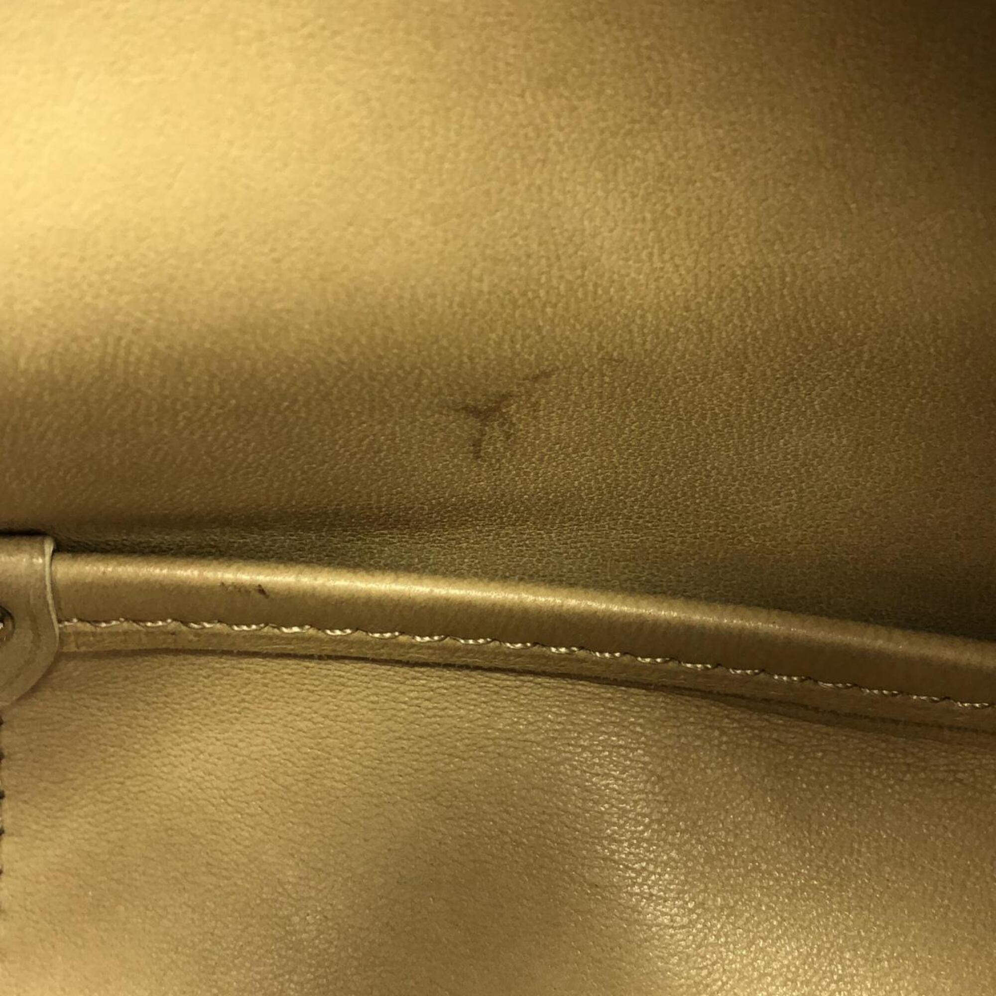 Louis Vuitton Ivory Leather Handbag (Pre-Owned)