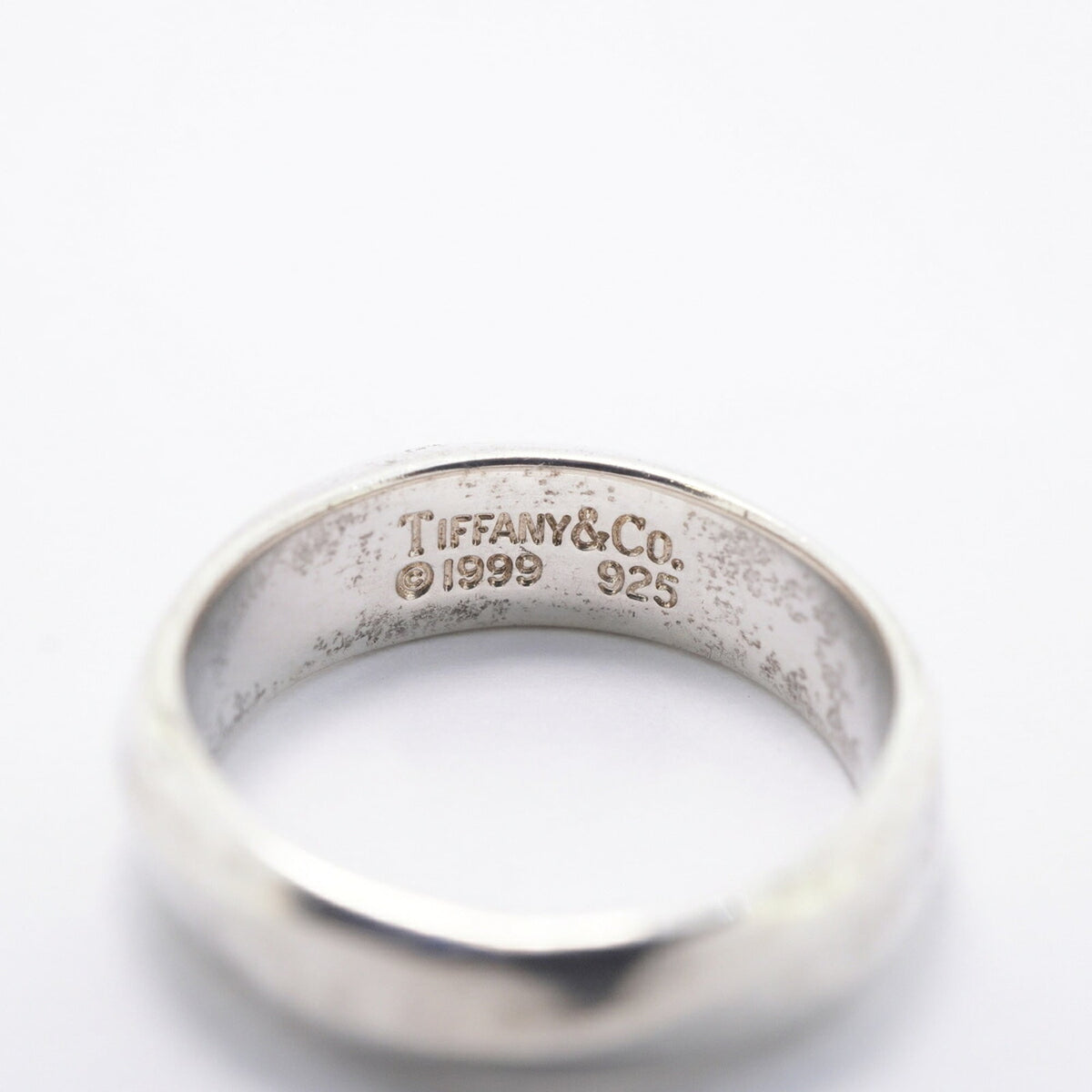 Tiffany Silver 925 Band Ring (Pre-Owned)
