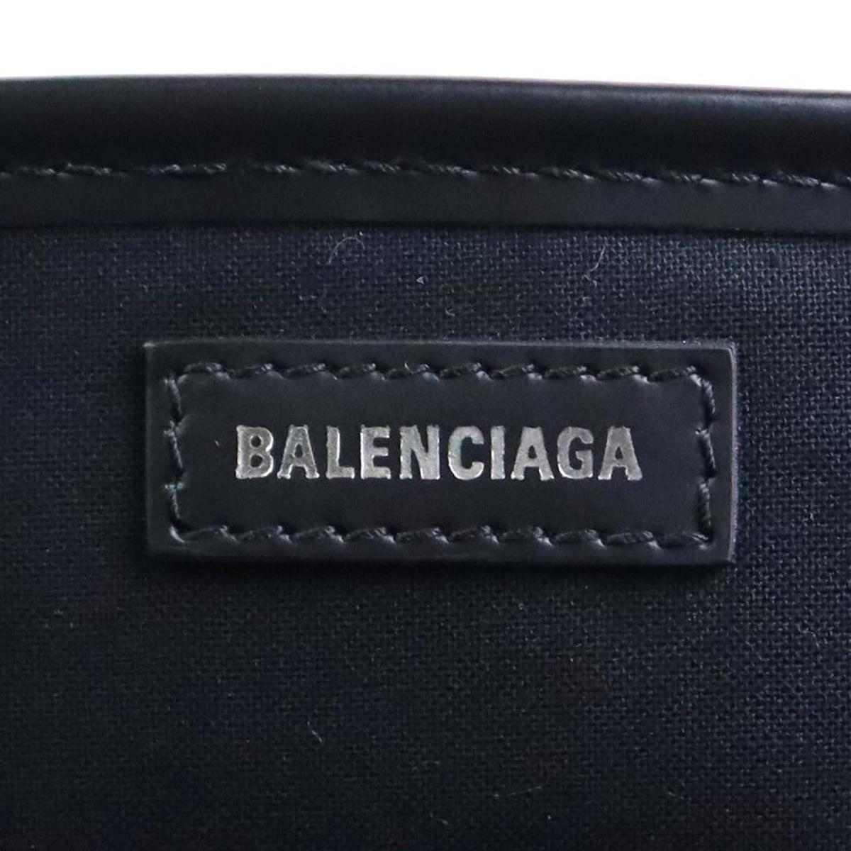 Balenciaga Black Canvas Leather Handbag (Pre-Owned)