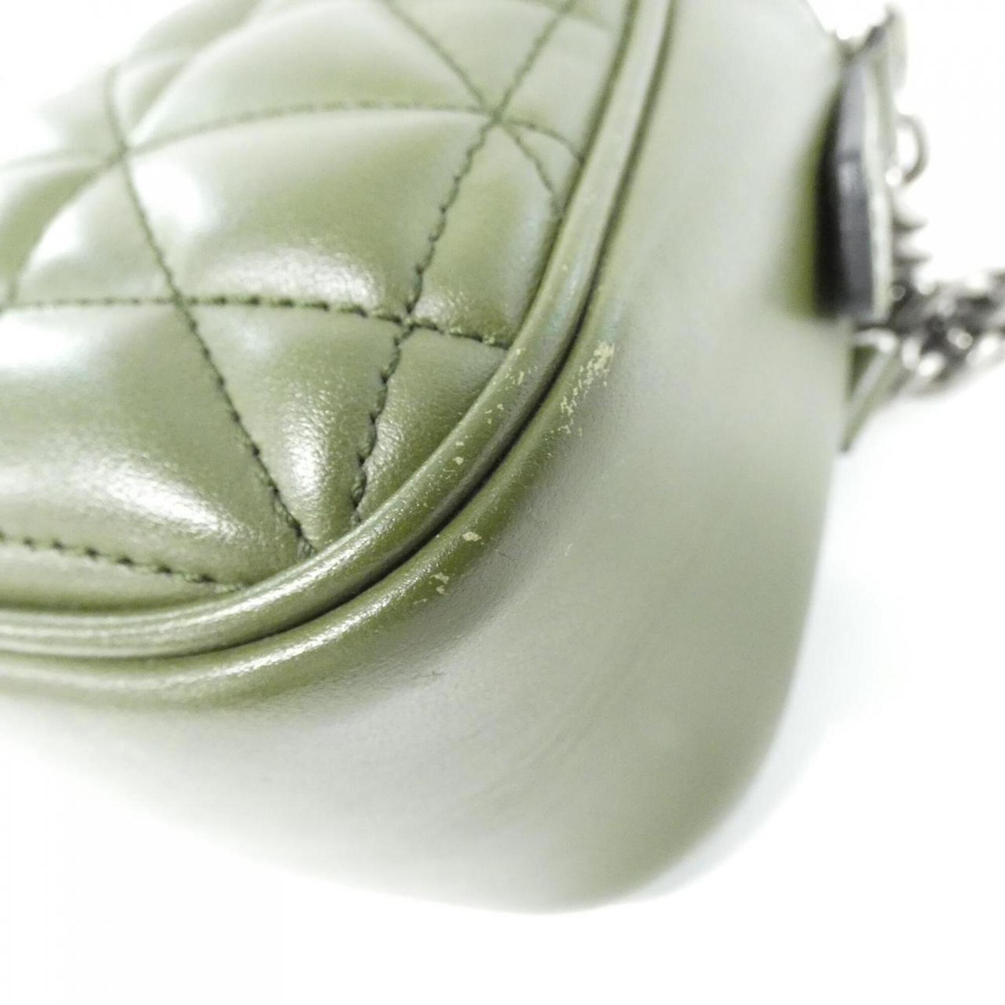 Gucci Green Leather Shoulder Bag (Pre-Owned)