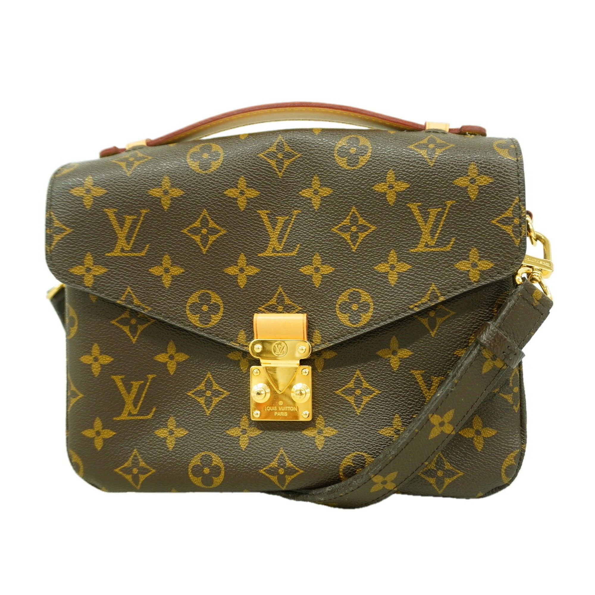 Louis Vuitton Brown Handbag (Pre-Owned)