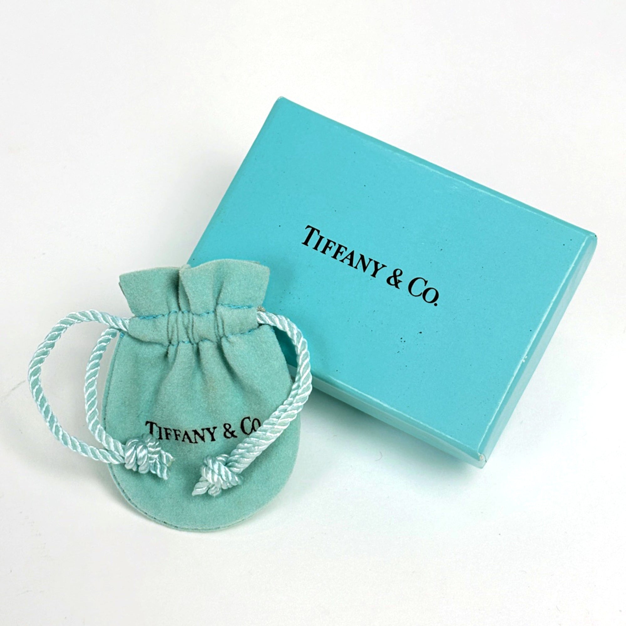 Tiffany Silver Silver 925 Band Ring (Pre-Owned)
