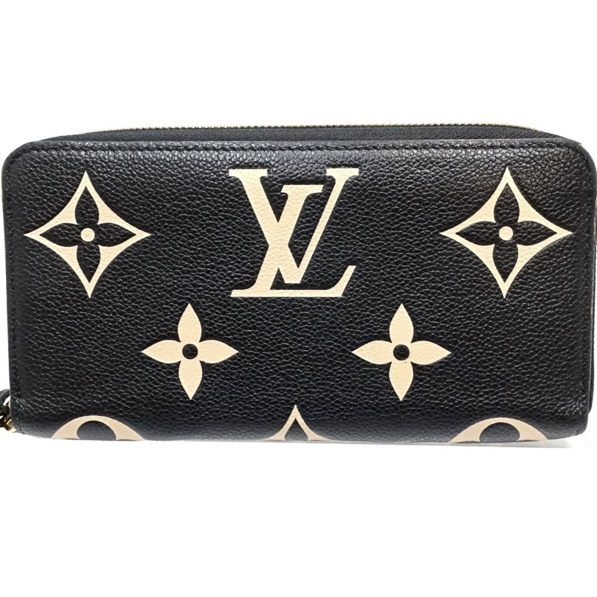 Louis Vuitton Beige Noir Monogram Empreinte Coin Purse/Coin Case (Pre-Owned)