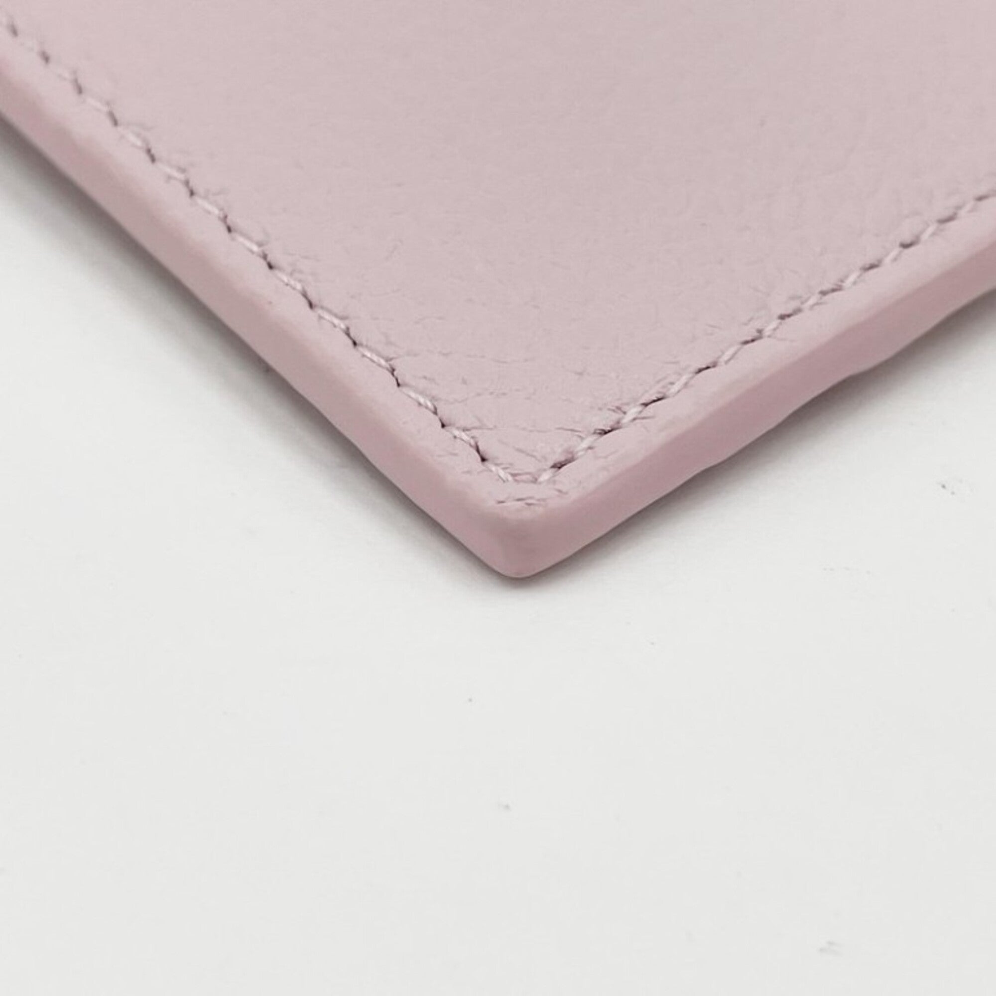 Celine Pink Leather Coin Purse/Coin Case (Pre-Owned)