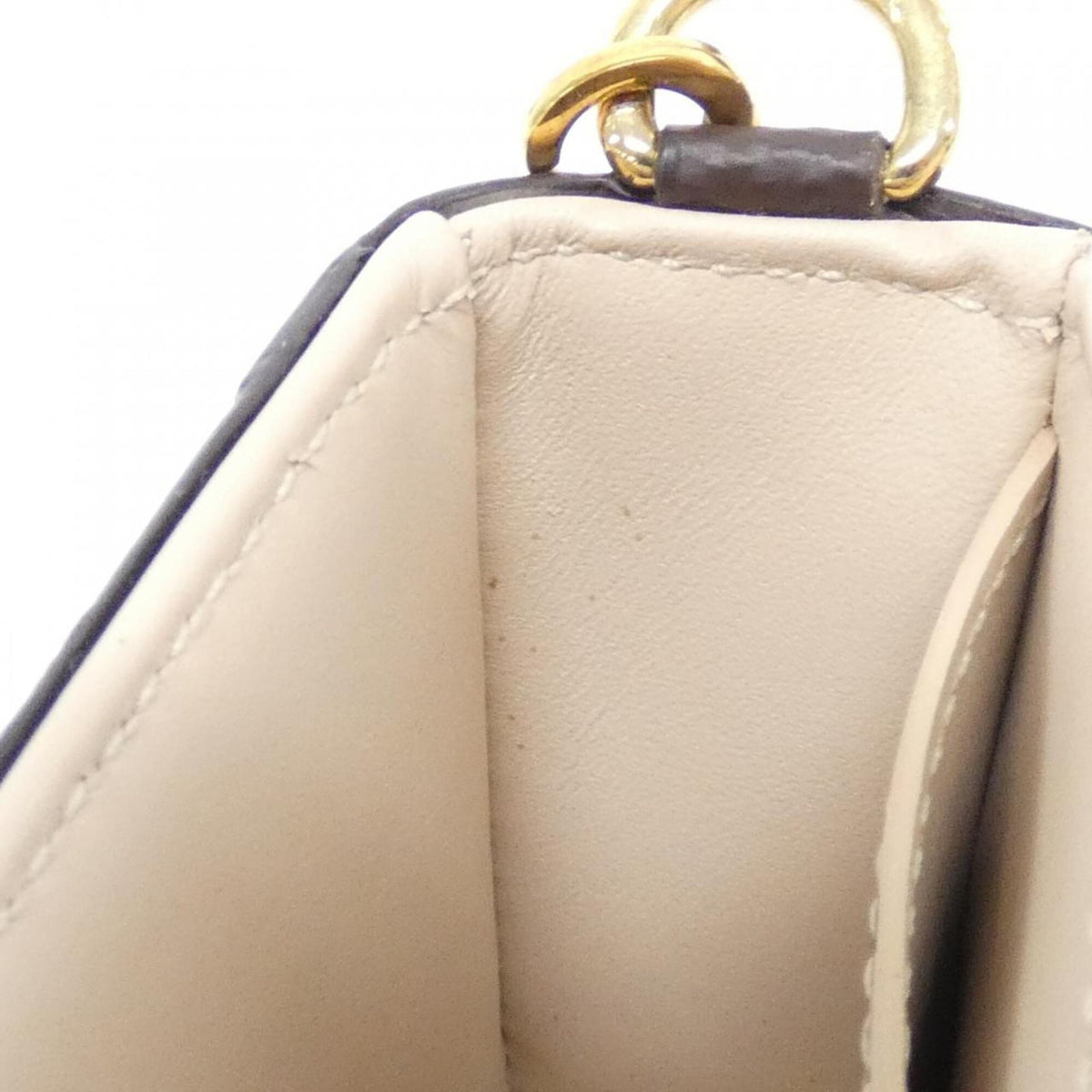 Louis Vuitton Marron Coated Canvas Handbag (Pre-Owned)