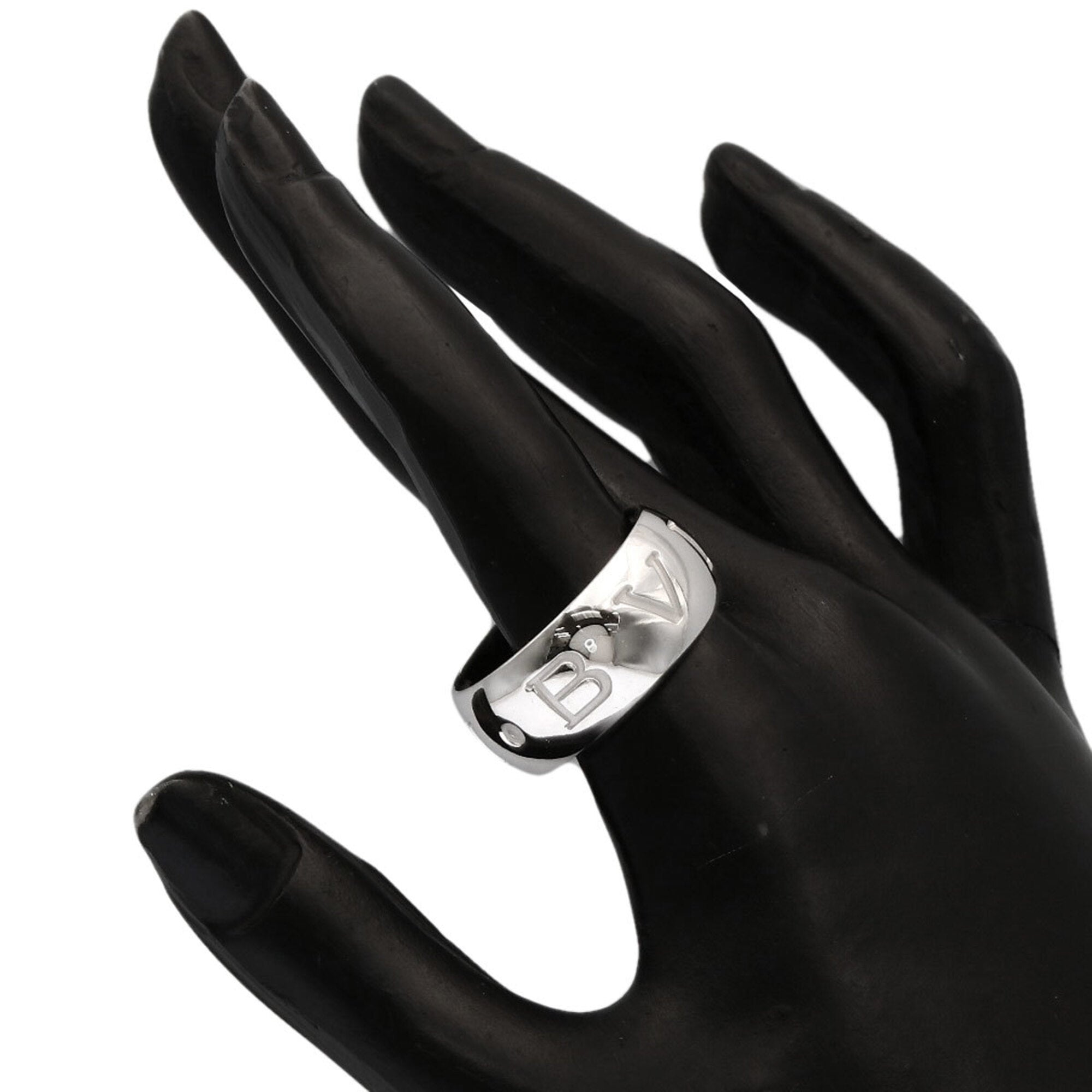 Bvlgari White Gold (18K) Band Ring (Pre-Owned)