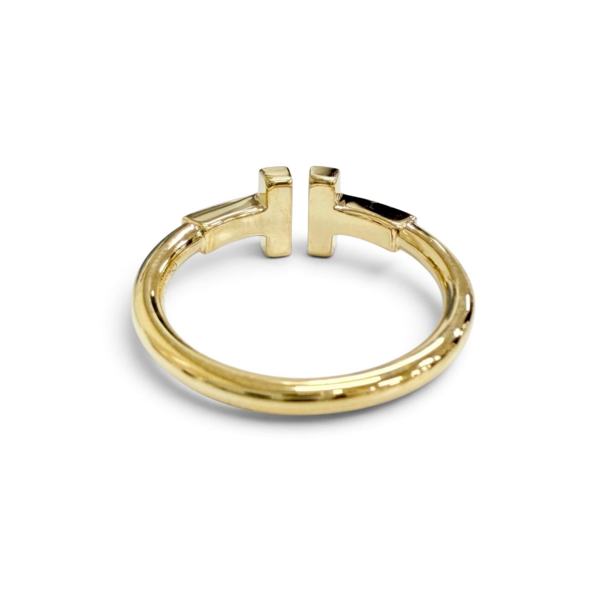 Tiffany Yellow Gold Yellow Gold (18K) Band Ring (Pre-Owned)