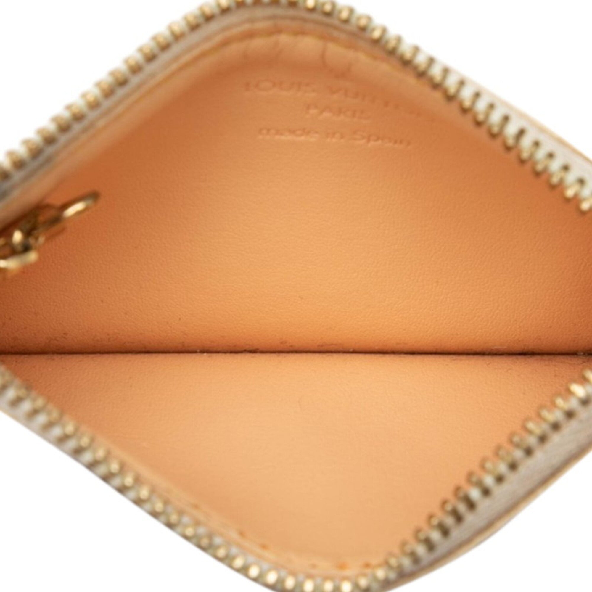 Louis Vuitton Blanc Multi-Color Pvc Leather Coin Purse/Coin Case (Pre-Owned)