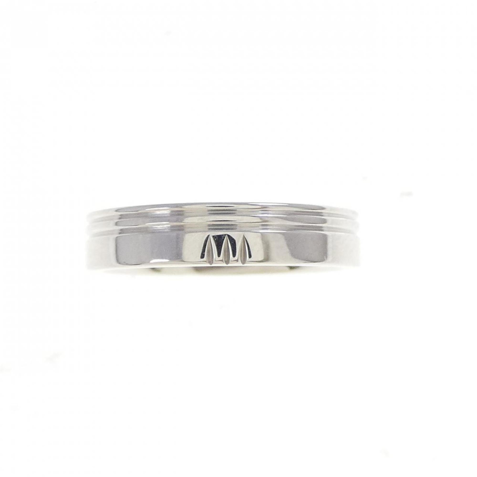 Hermes White Gold (18K) Band Ring (Pre-Owned)