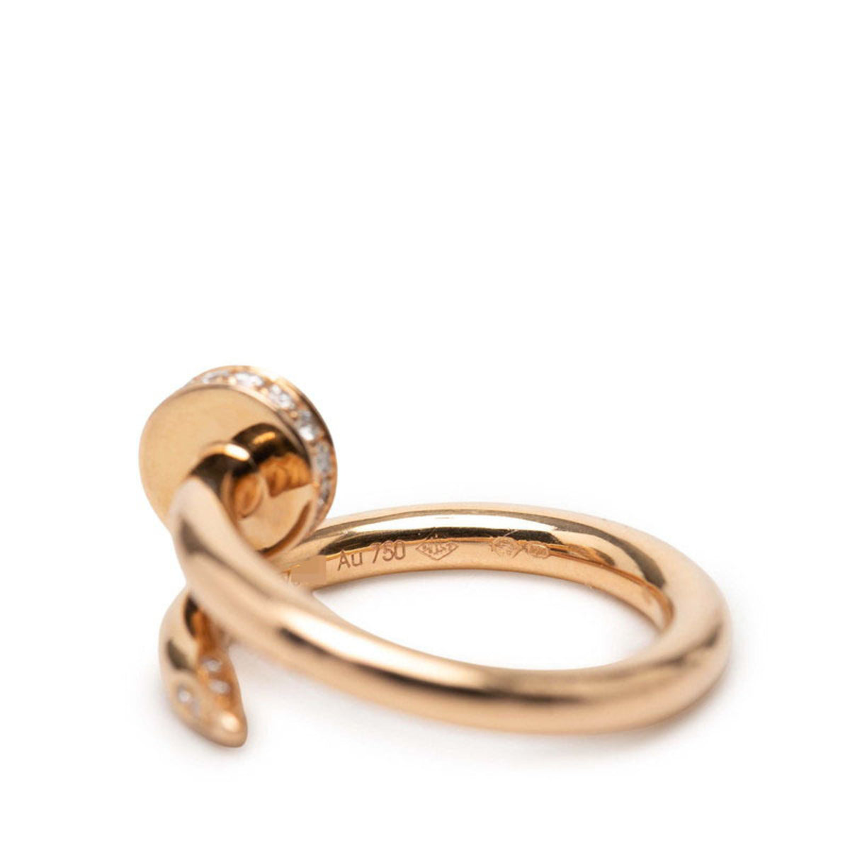 Cartier Pink Gold (18K) Band Ring (Pre-Owned)