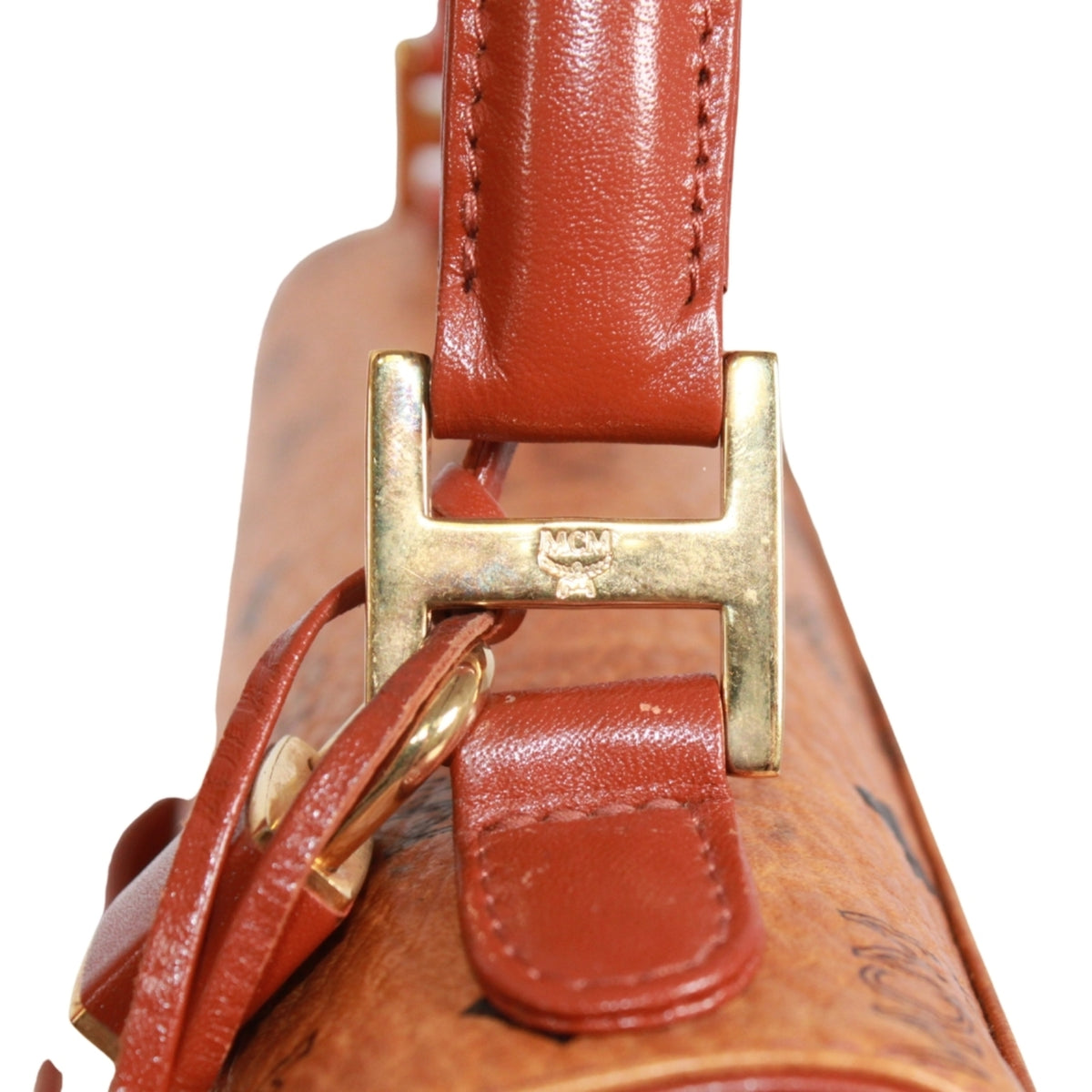 Mcm Brown Leather Handbag (Pre-Owned)