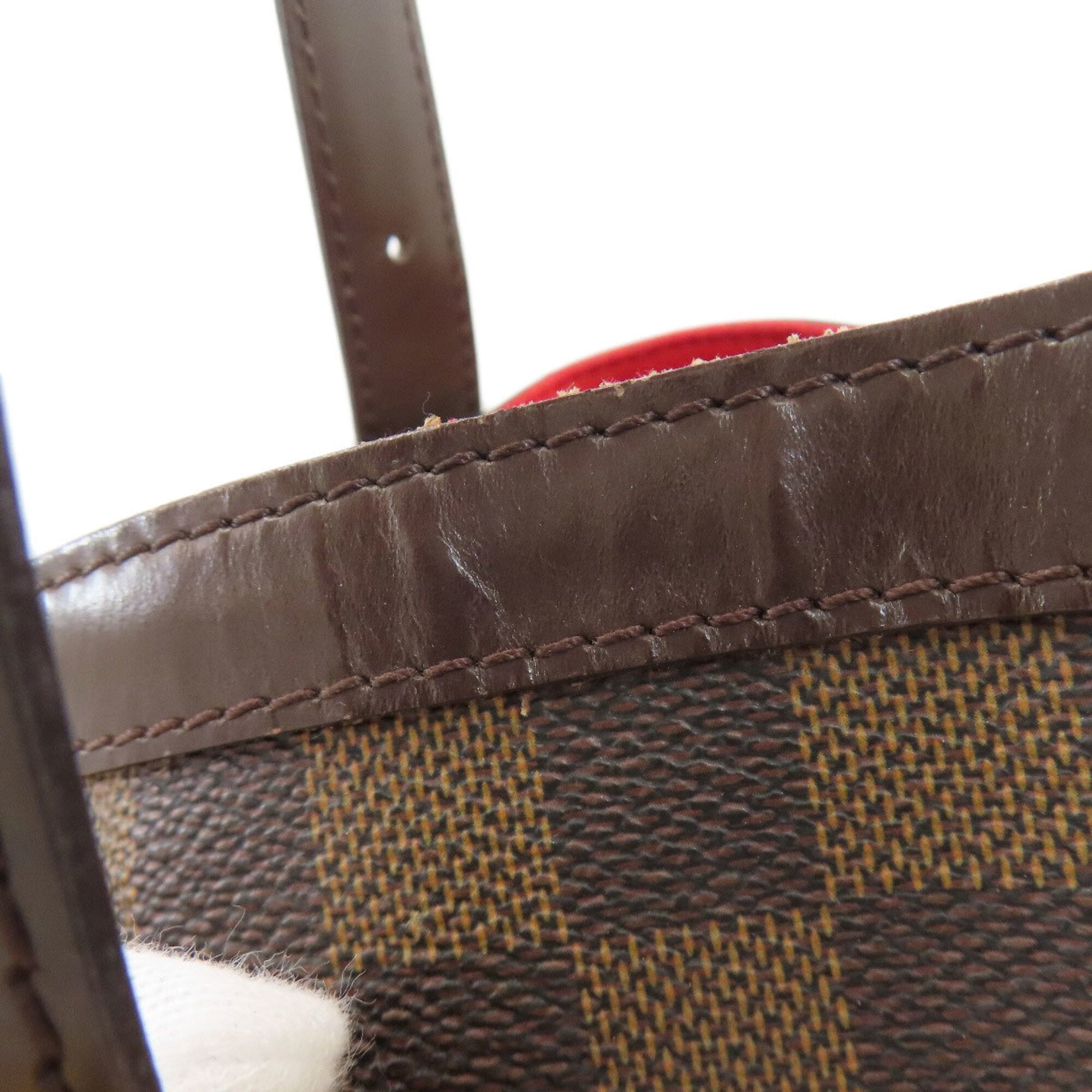 Louis Vuitton Damier Canvas Ebene Damier Canvas Tote Bag (Pre-Owned)