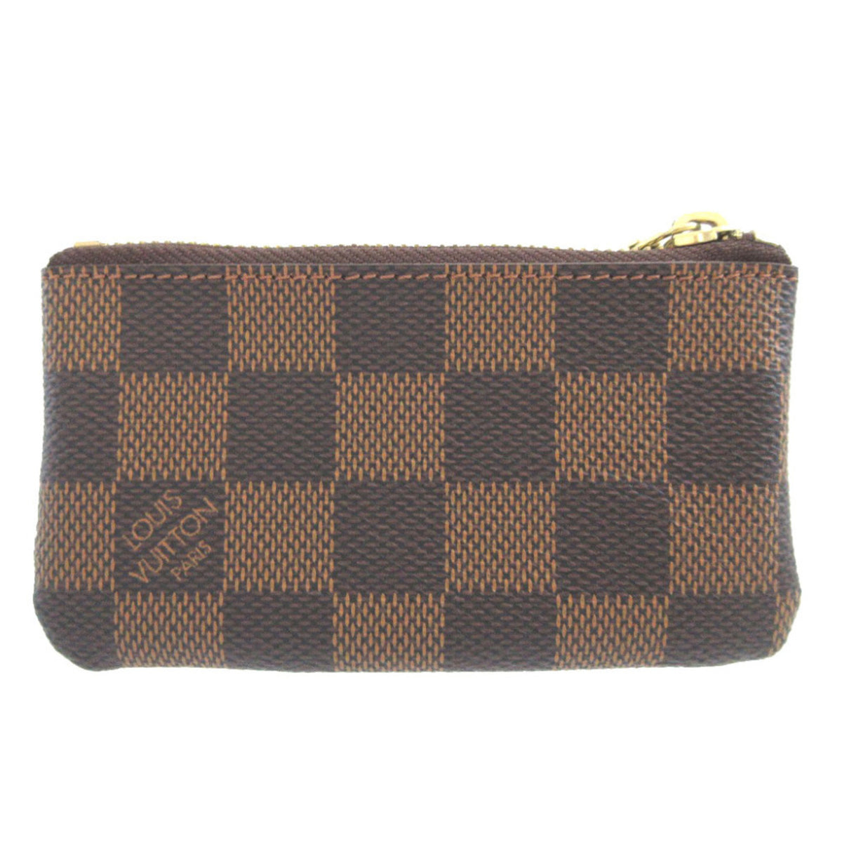 Louis Vuitton Brown Damier Canvas Damier Canvas Coin Purse/Coin Case (Pre-Owned)