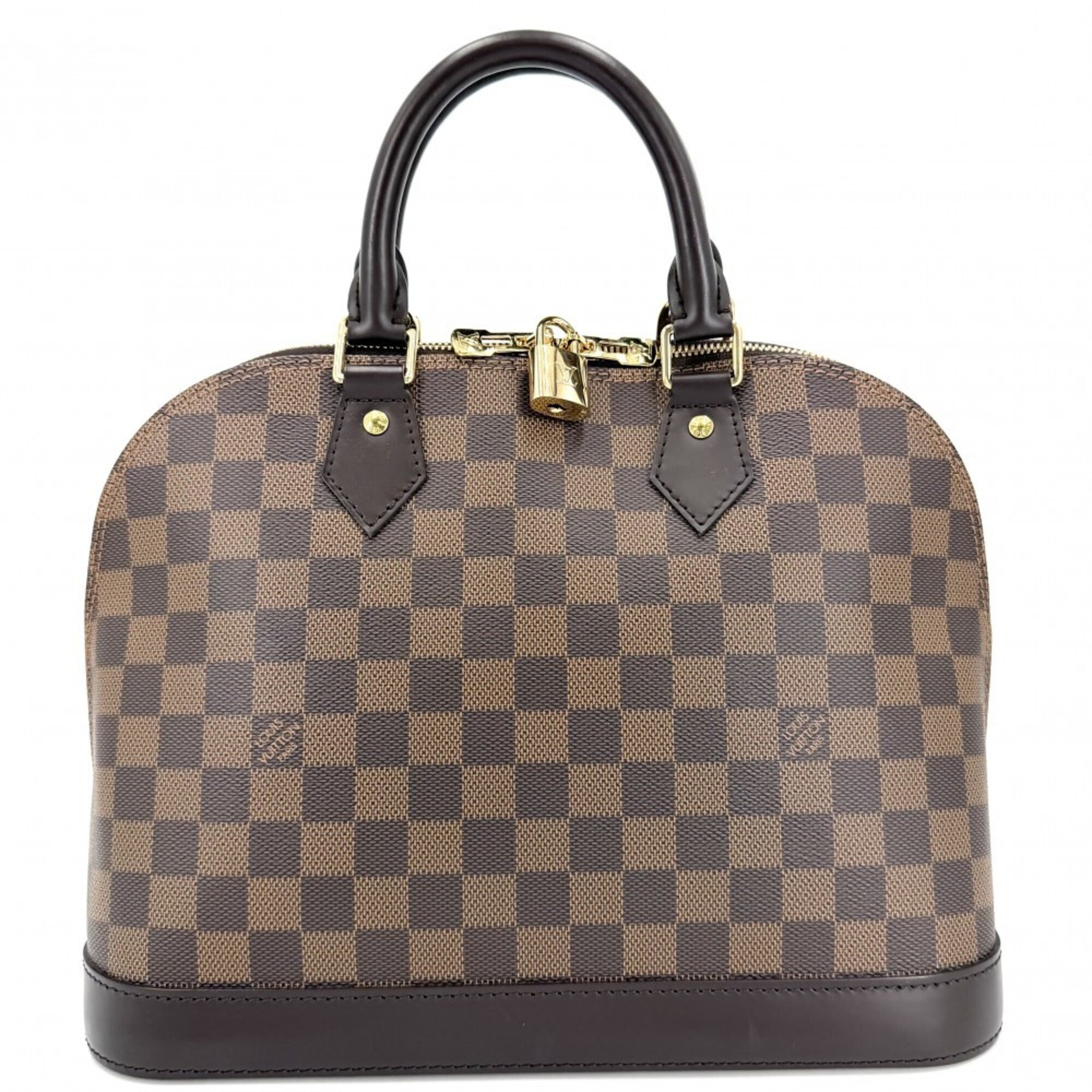 Louis Vuitton Brown Damier Canvas Handbag (Pre-Owned)