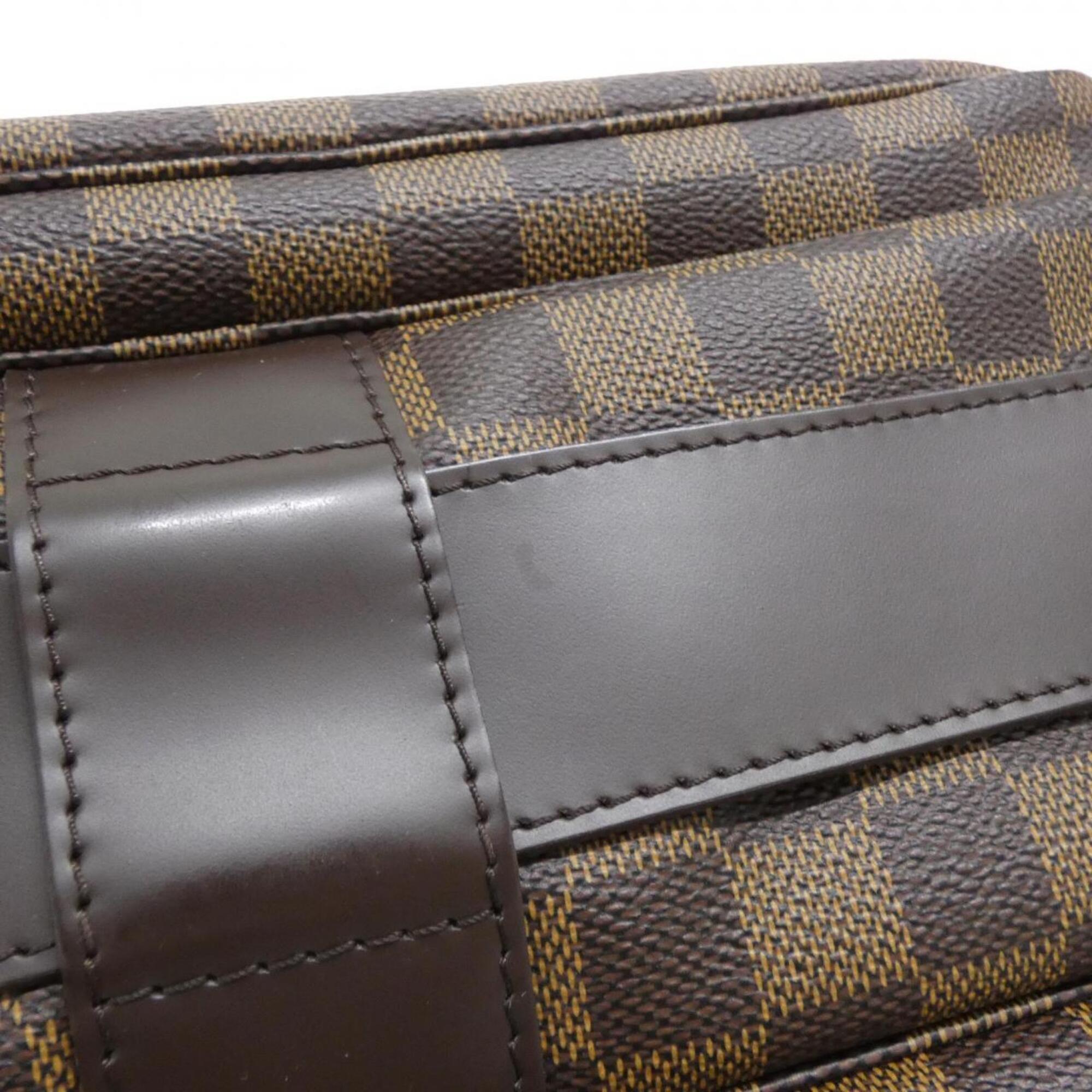 Louis Vuitton Brown Coated Canvas Shoulder Bag (Pre-Owned)
