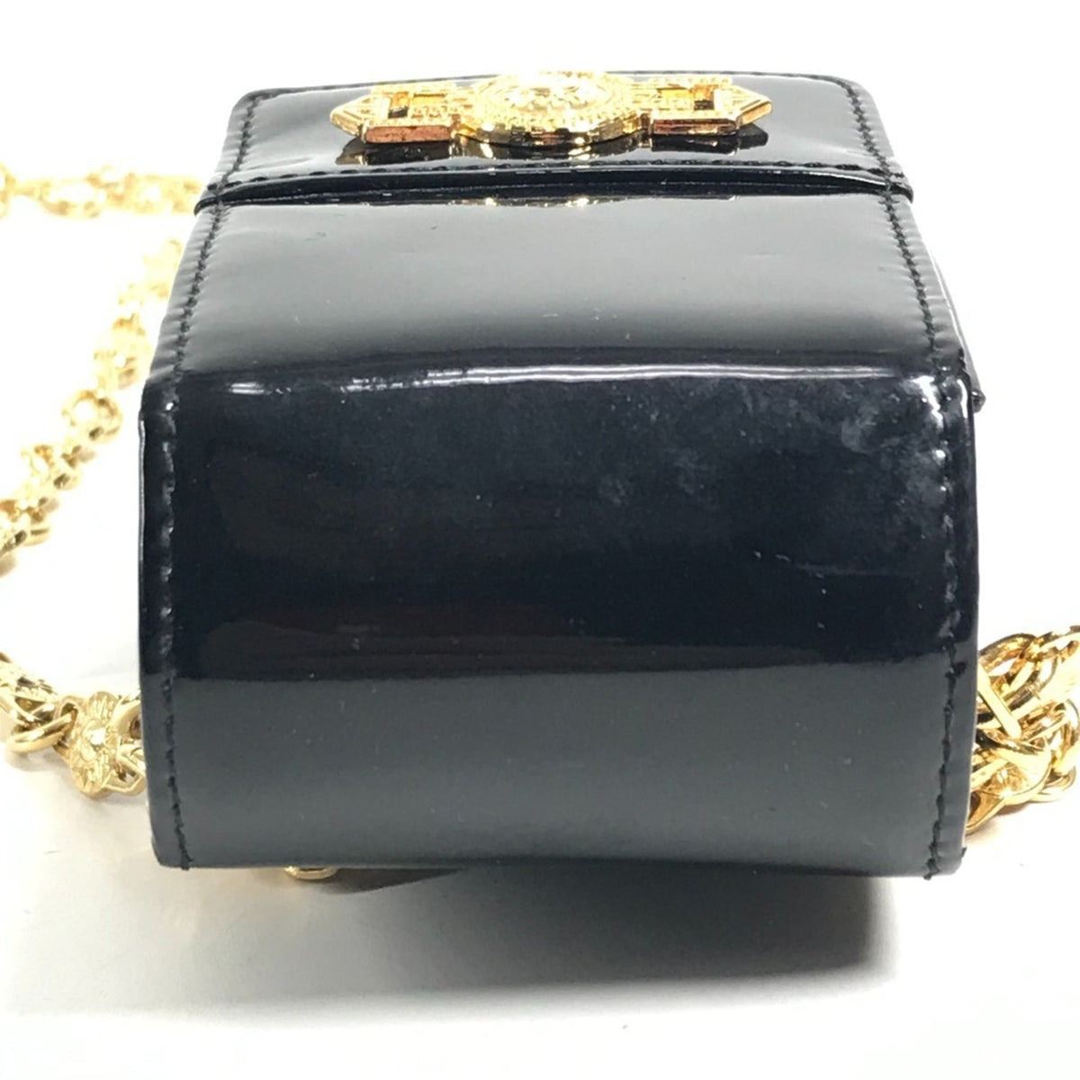 Versace Black Pochette Pouch Shoulder Bag (Pre-Owned)