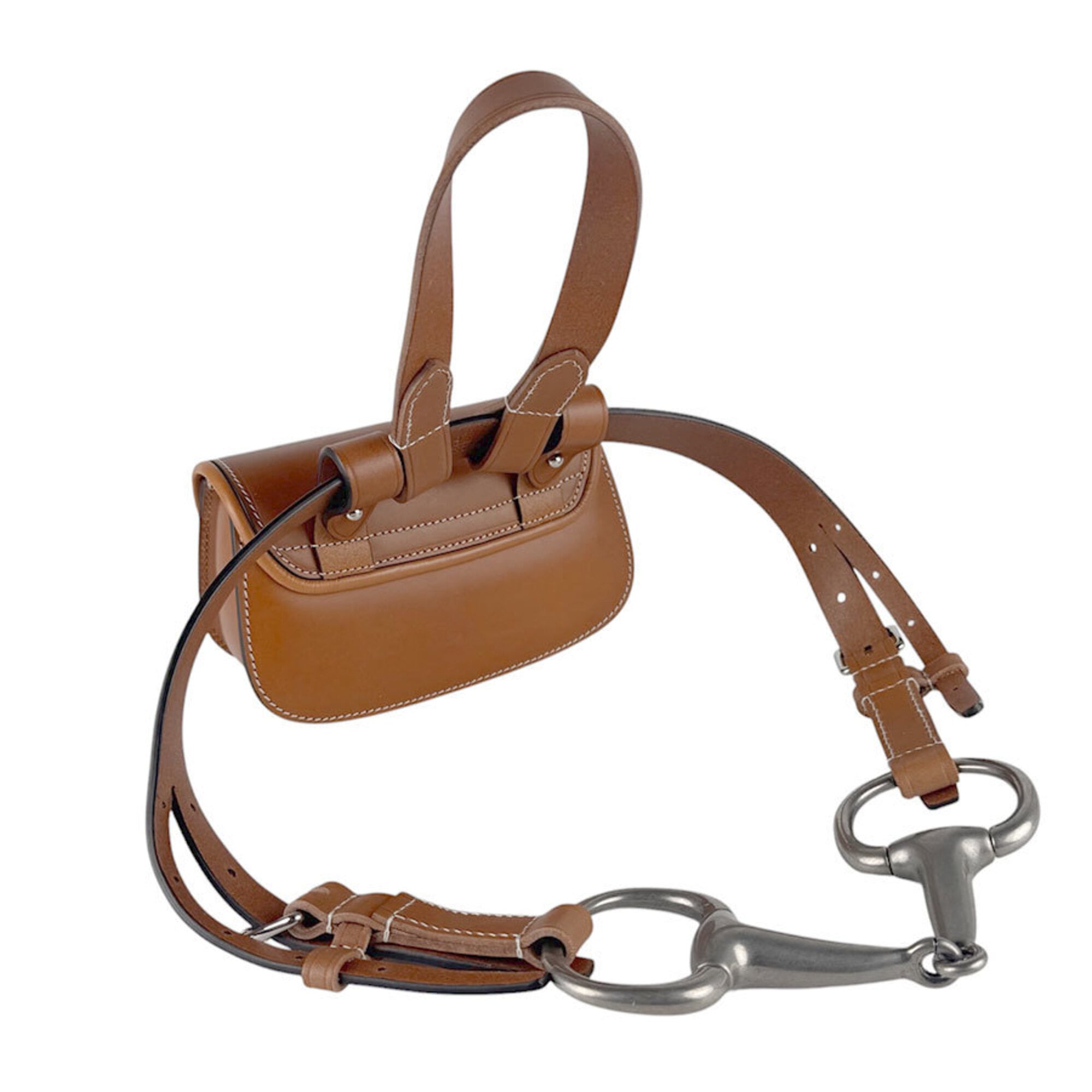 Gucci Brown Leather Fanny Pack (Pre-Owned)