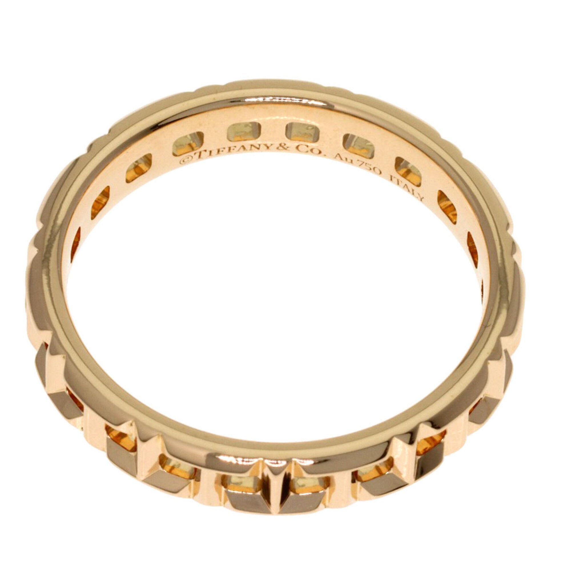 Tiffany Pink Gold (18K) Band Ring (Pre-Owned)