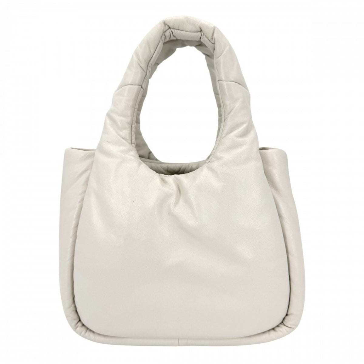 Prada White Leather Handbag (Pre-Owned)