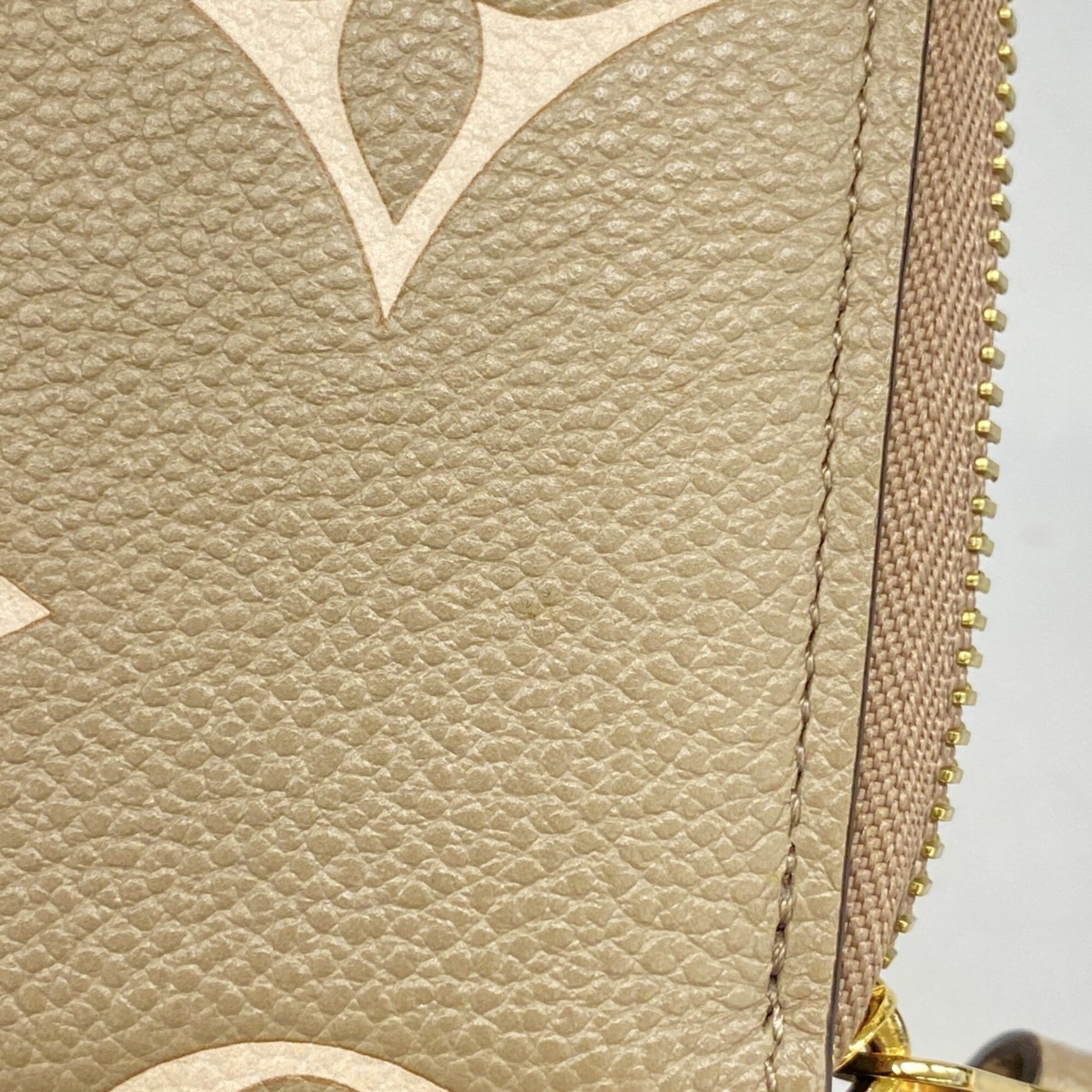 Louis Vuitton Cream Tourterelle Long Wallet (Bi-Fold) (Pre-Owned)