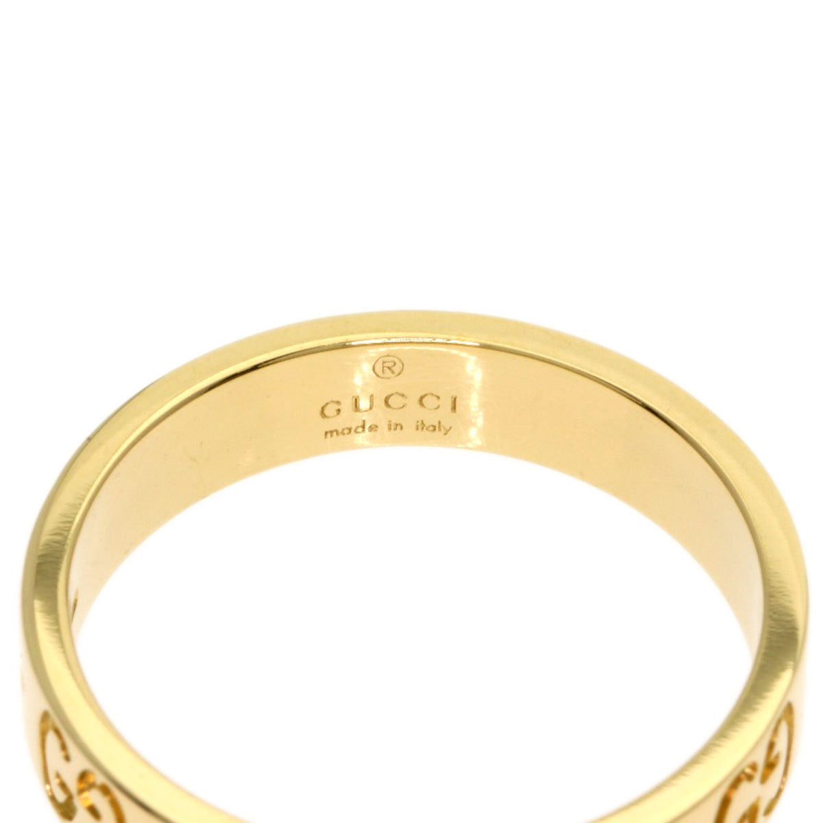 Gucci Yellow Gold (18K) Band Ring (Pre-Owned)