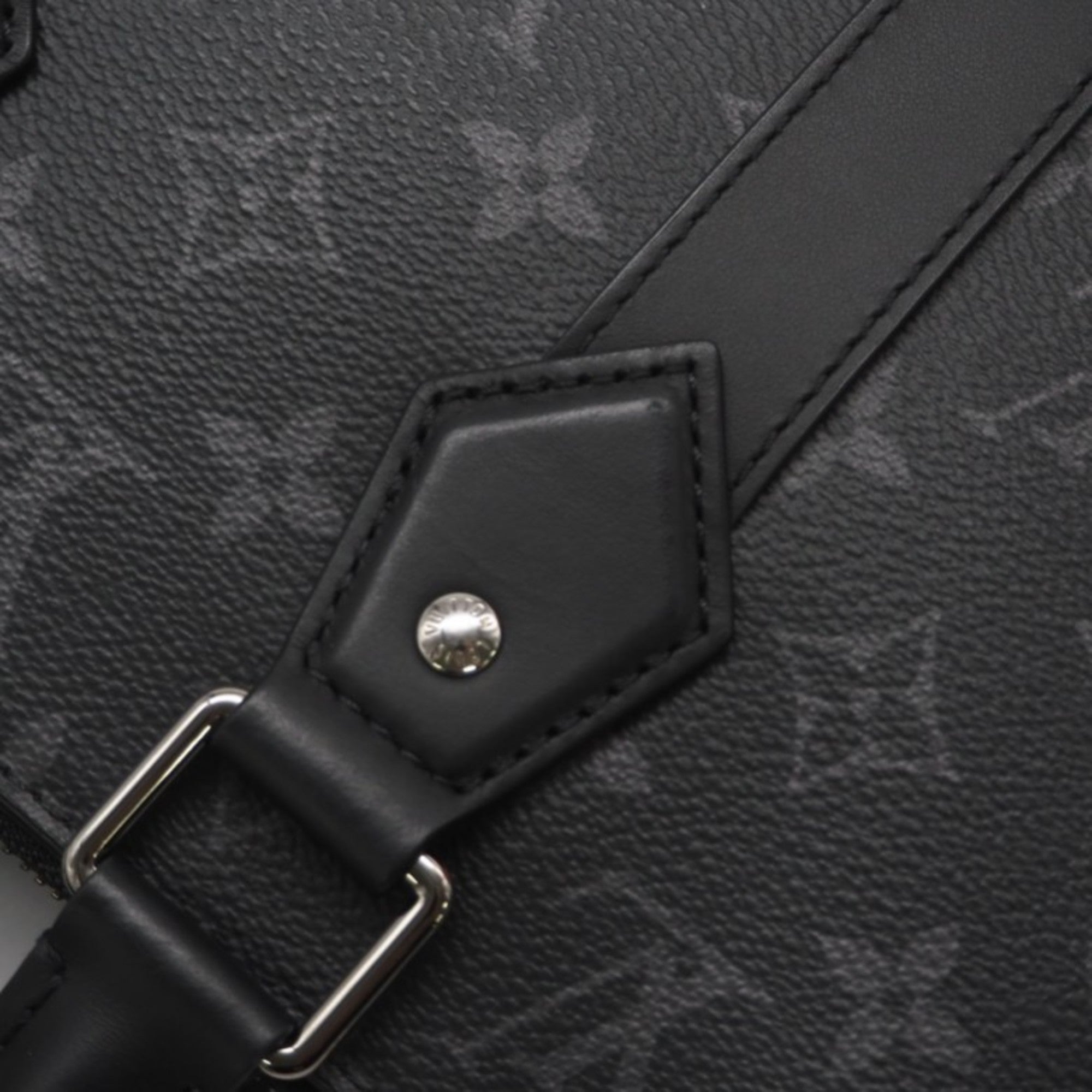 Louis Vuitton Black Gray Monogram Eclipse Monogram Eclipse Handbag (Pre-Owned)
