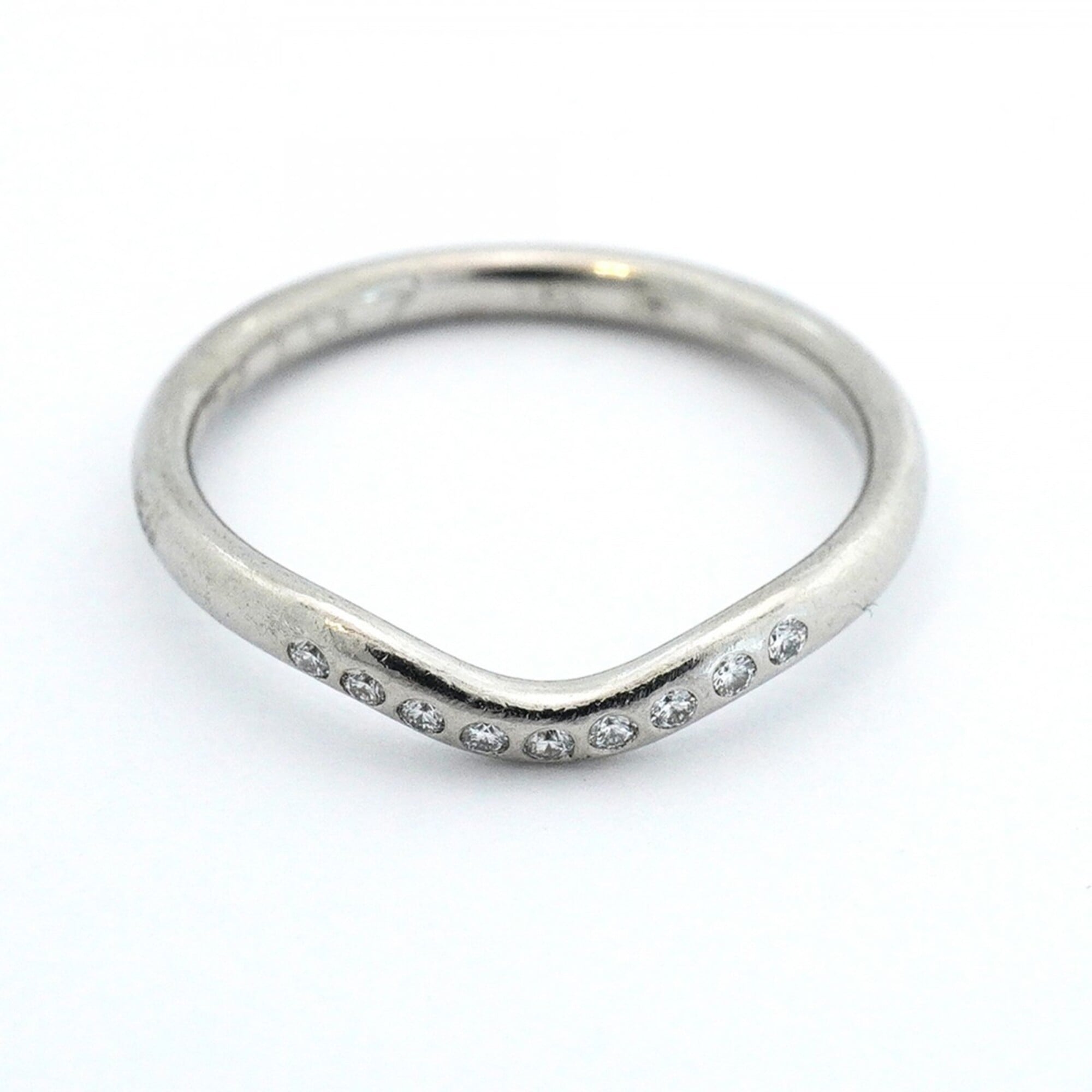 Tiffany Platinum 950 Band Ring (Pre-Owned)