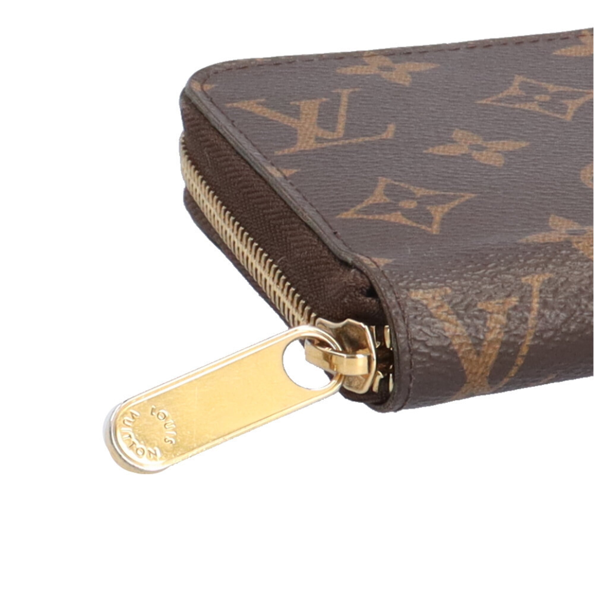 Louis Vuitton Monogram Brown Monogram Canvas Long Wallet (Bi-Fold) (Pre-Owned)