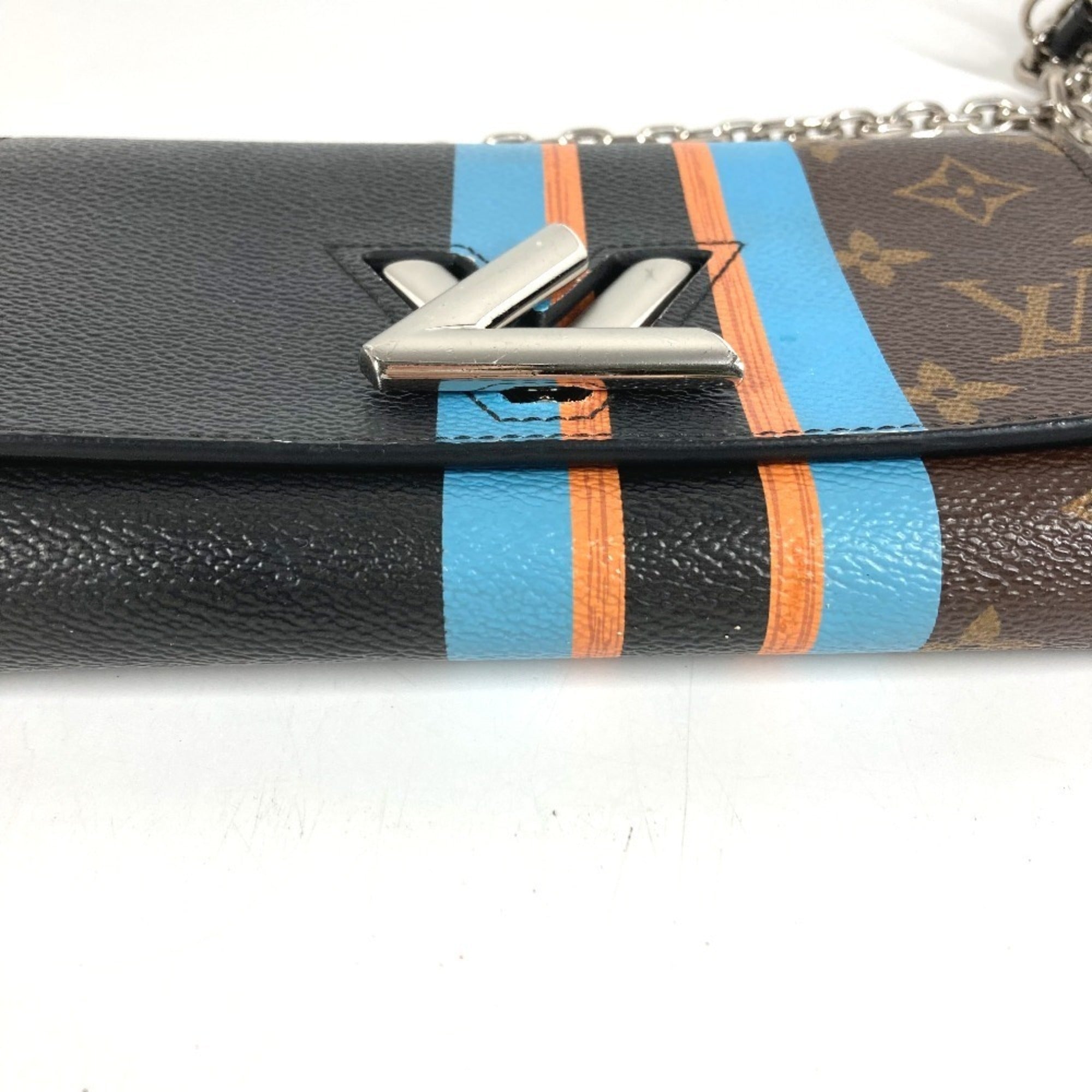 Louis Vuitton Monogram Brown Monogram Chain/Shoulder Wallet (Pre-Owned)