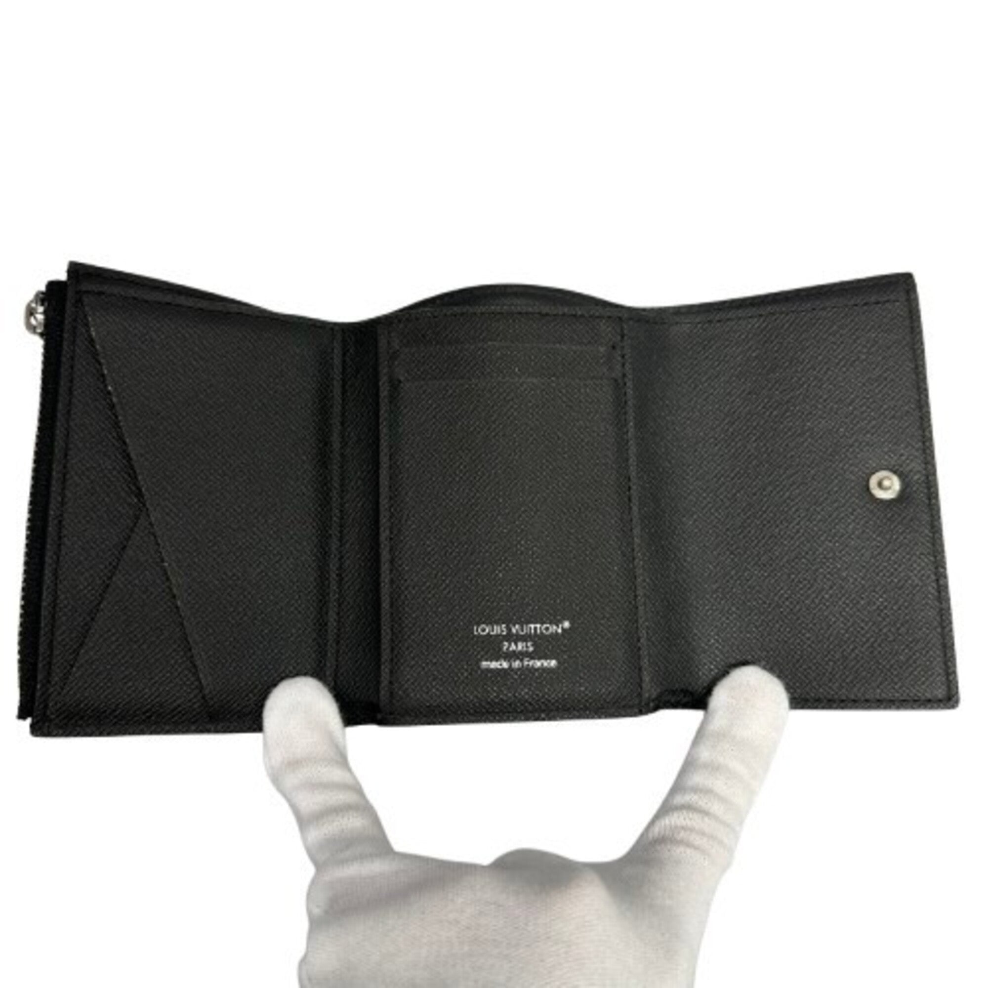 Louis Vuitton Monogram Eclipse Monogram Eclipse Wallet (Tri-Fold) (Pre-Owned)