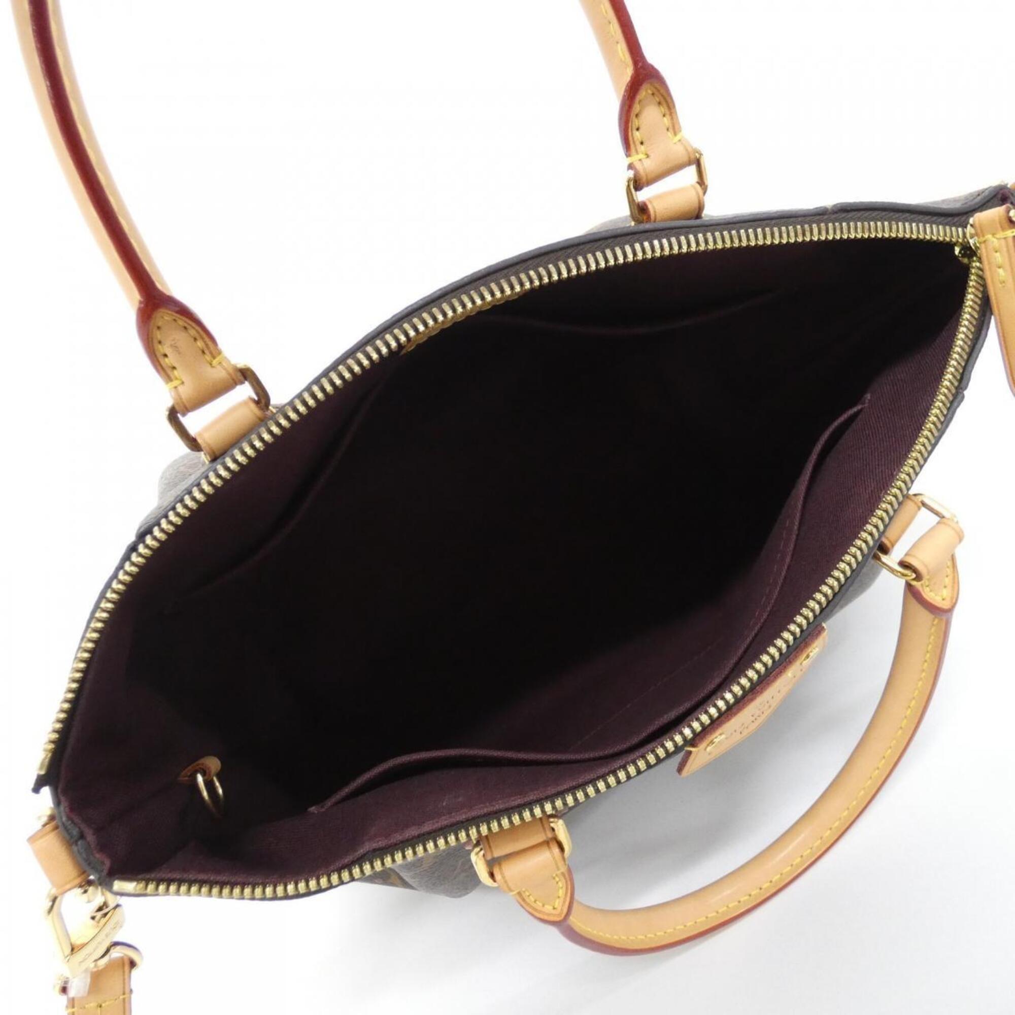Louis Vuitton Brown Coated Canvas Handbag (Pre-Owned)