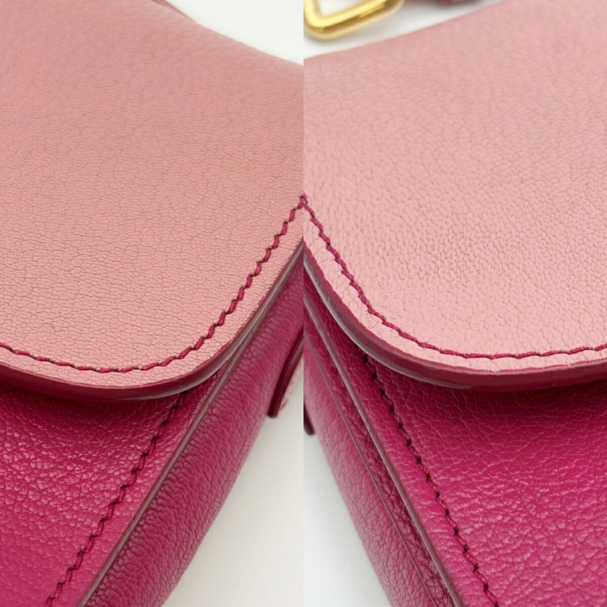 Miu Miu Pink Leather Shoulder Bag (Pre-Owned)