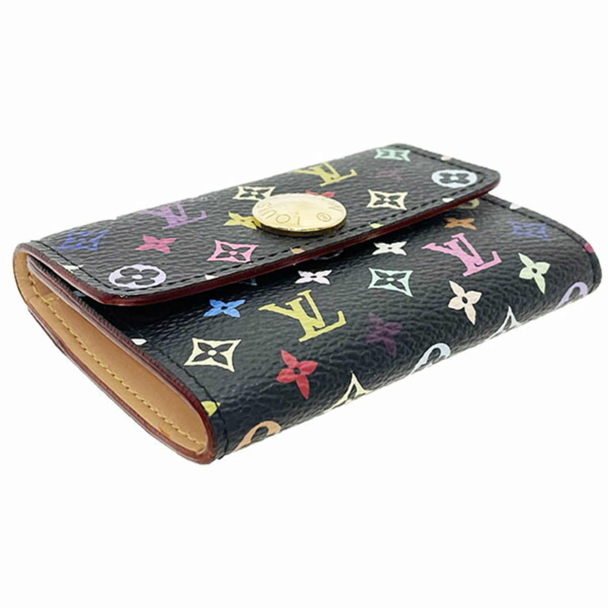 Louis Vuitton Monogram Multicolore Black Noir Monogram Multicolore Coin Purse/Coin Case (Pre-Owned)