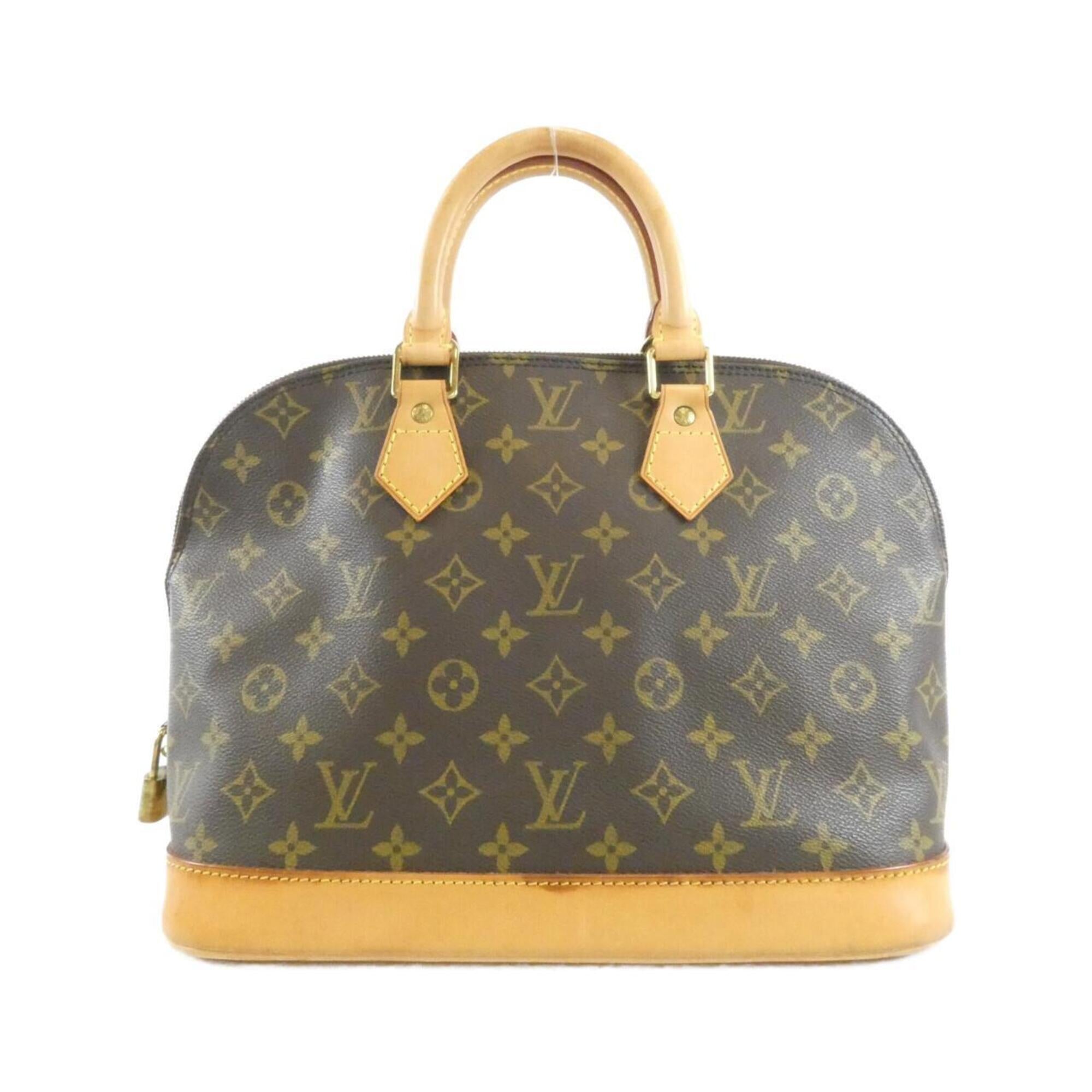 Louis Vuitton Brown Coated Canvas Handbag (Pre-Owned)