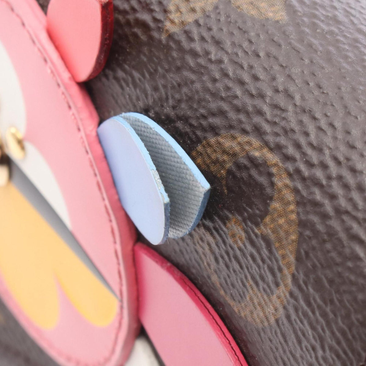 Louis Vuitton Brown Monogram Multi-Color Coated Canvas Leather Handbag Shoulder Bag (Pre-Owned)