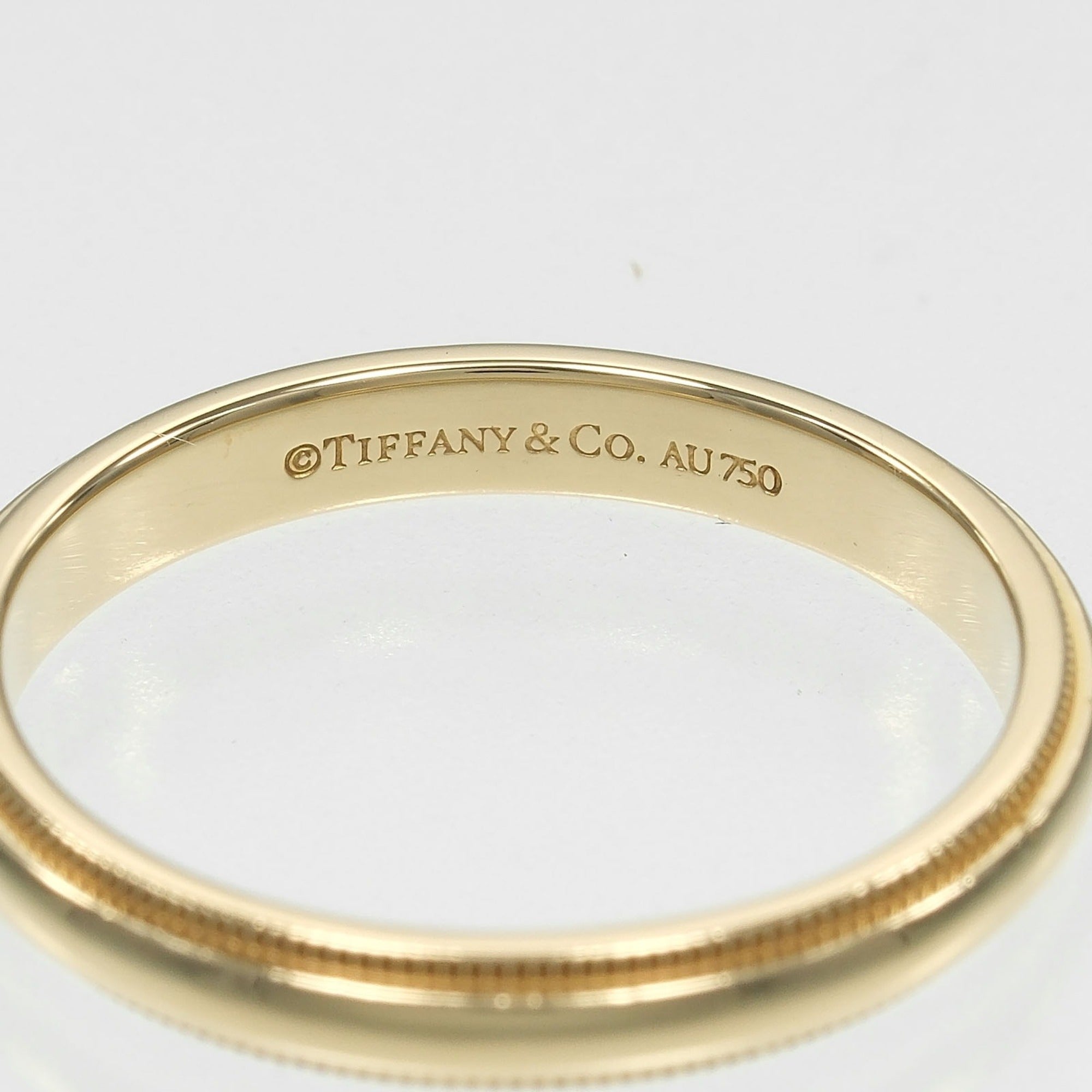 Tiffany Yellow Gold (18K) Band Ring (Pre-Owned)