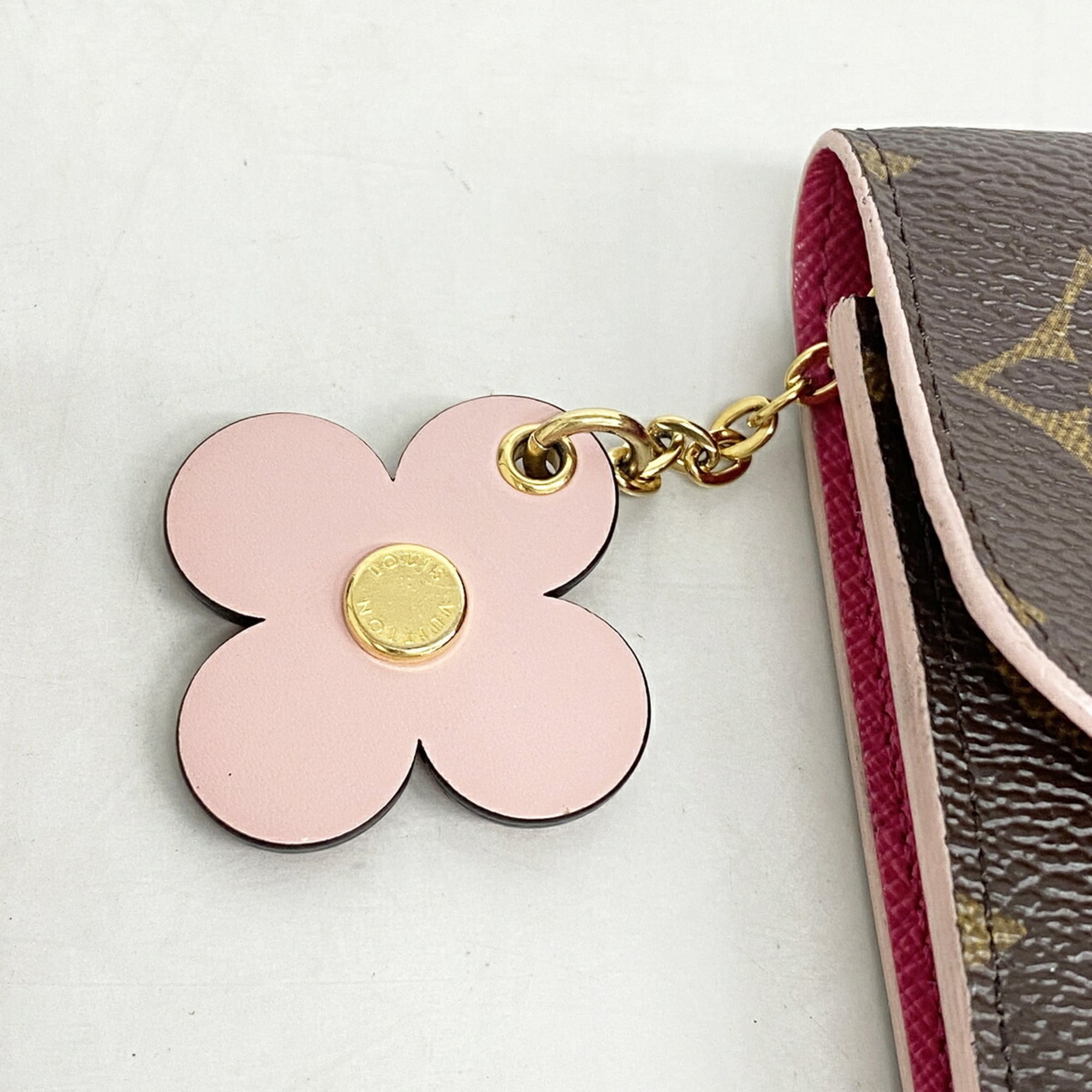Louis Vuitton Brown Rose Ballerine Long Wallet (Bi-Fold) (Pre-Owned)