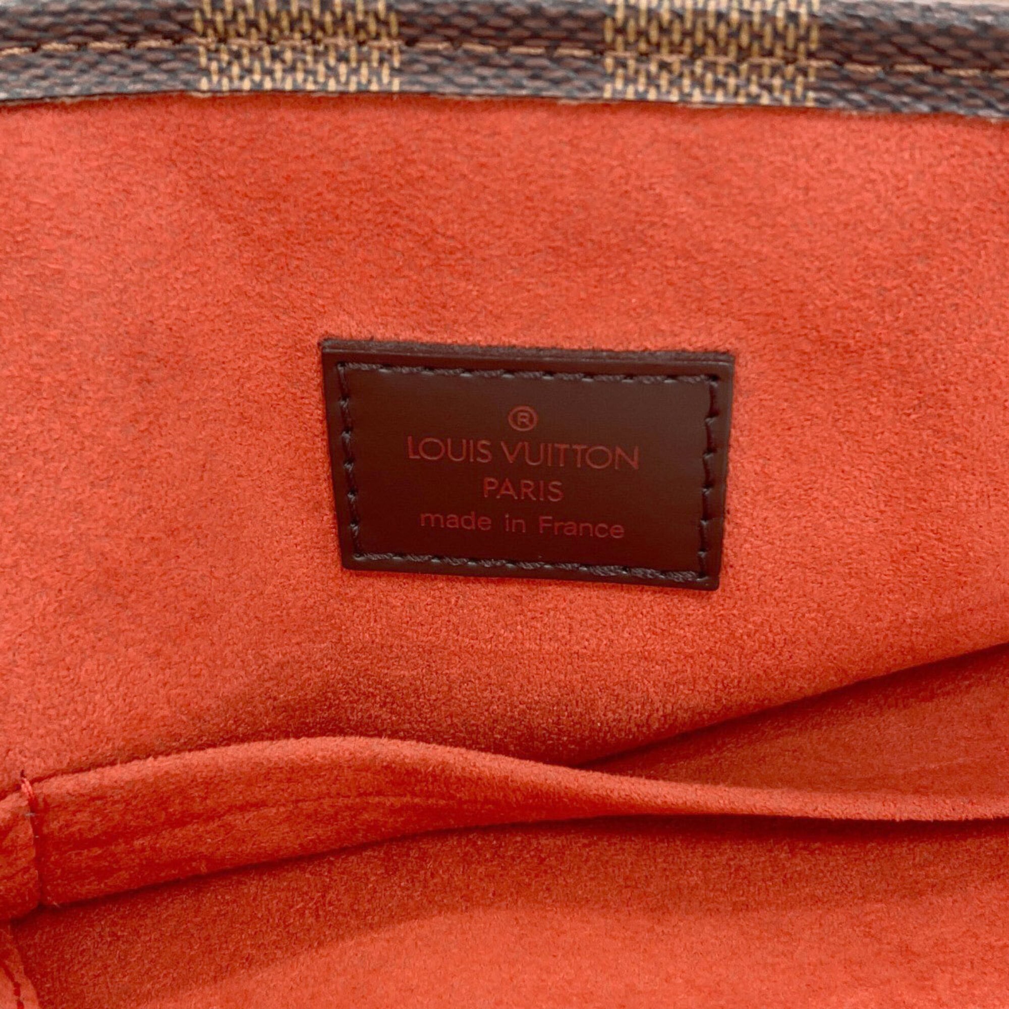 Louis Vuitton Damier Damier Canvas Ebene Damier Canvas Tote Bag (Pre-Owned)
