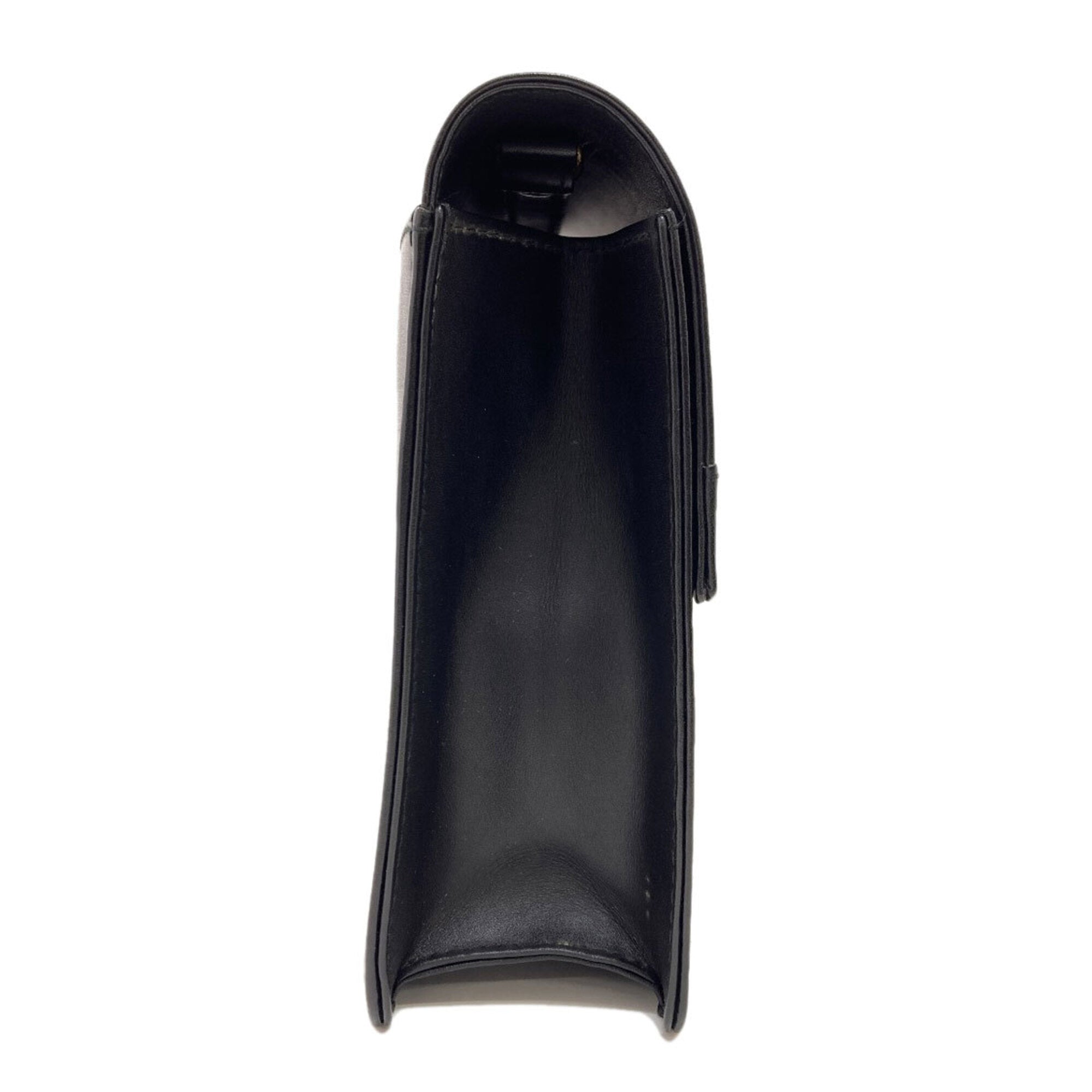 Dunhill Black Leather Clutch Bag (Pre-Owned)