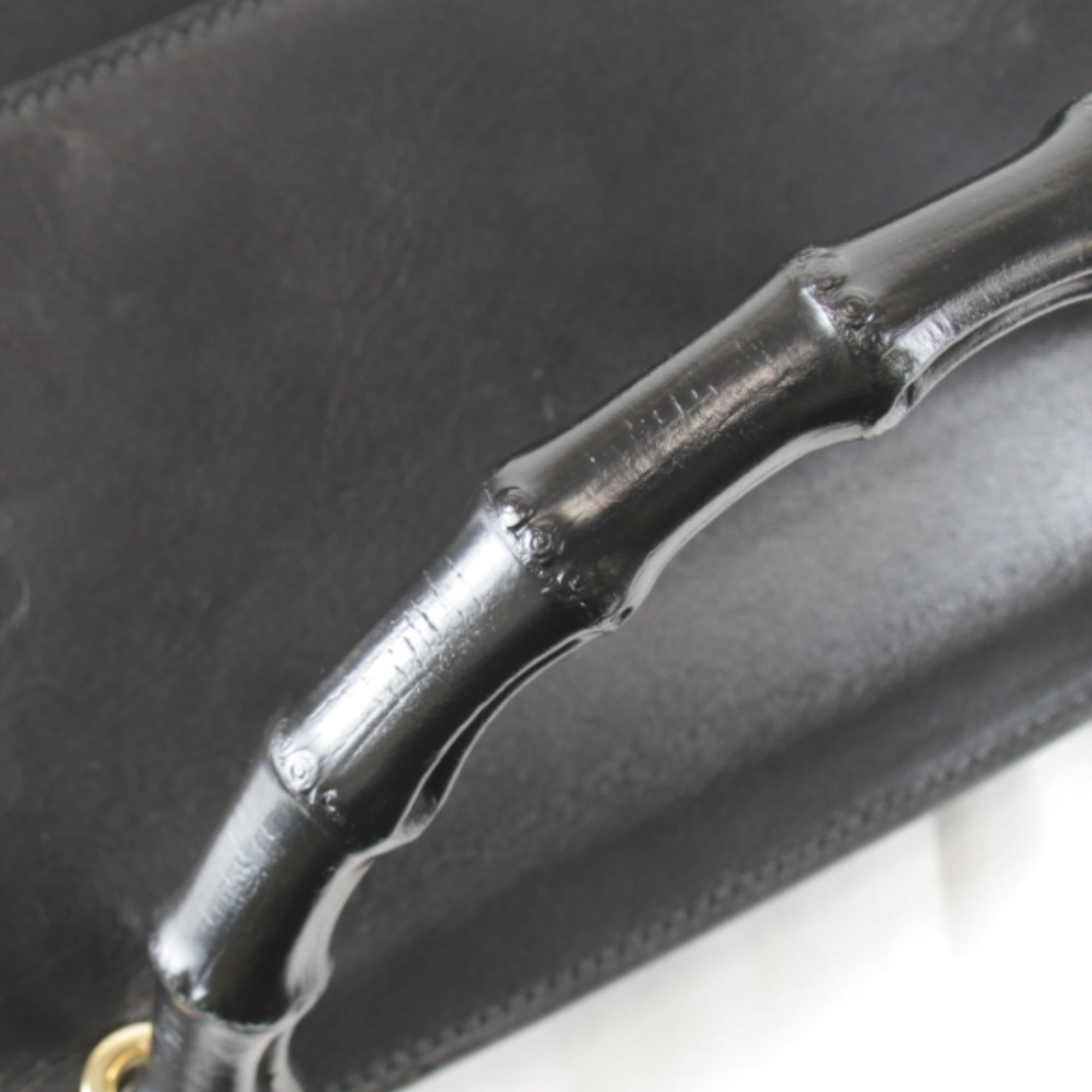 Gucci Black Leather Shoulder Bag (Pre-Owned)
