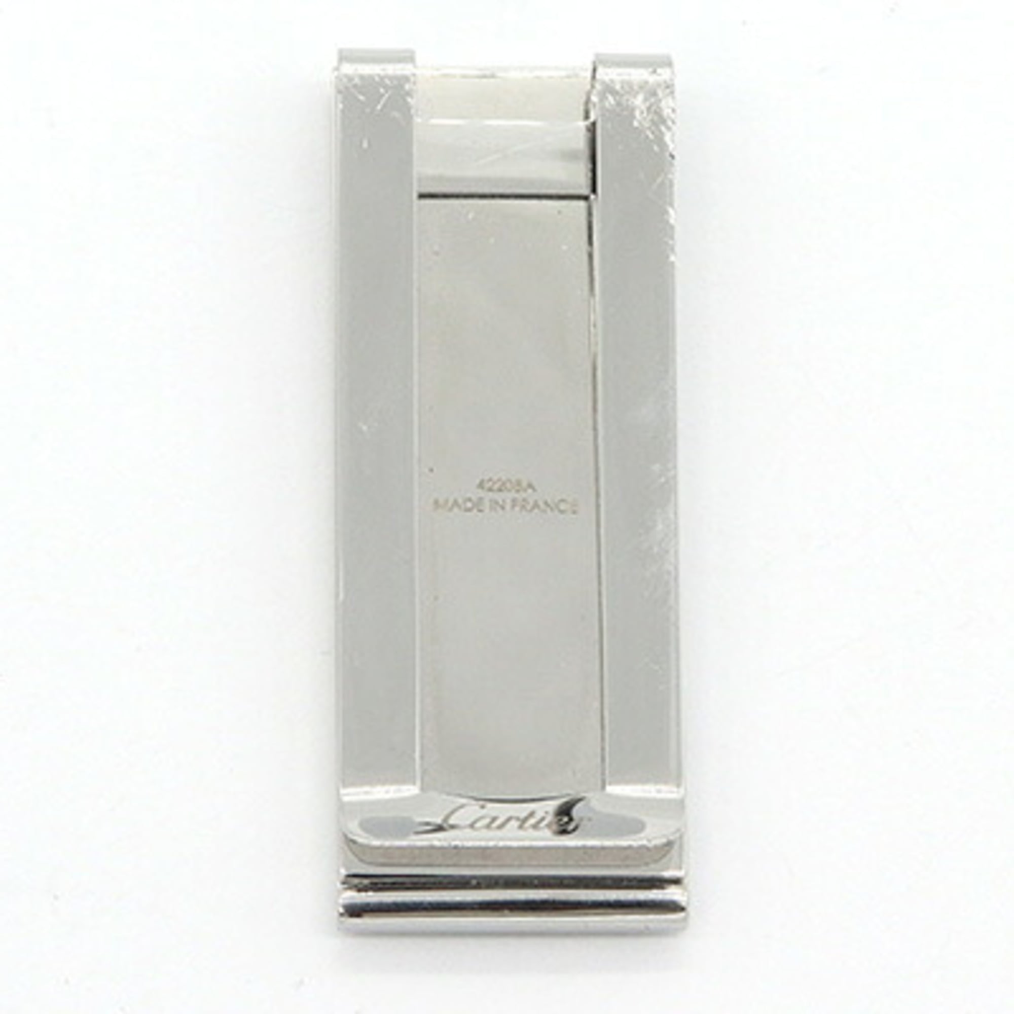 Cartier C De Cartier Silver Metal Money Clip (Pre-Owned)