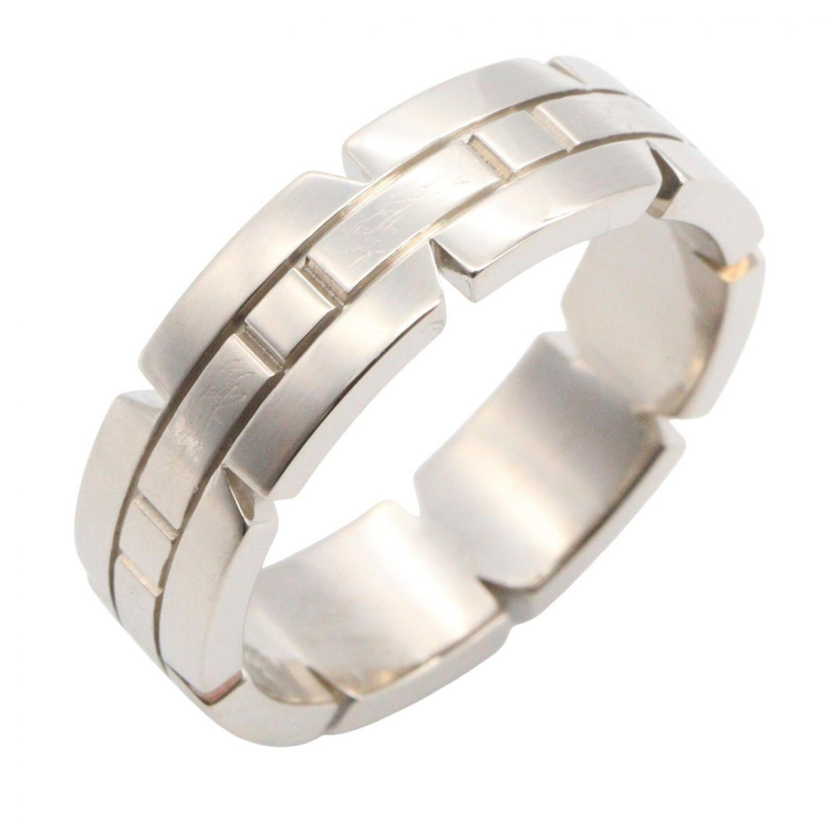 Cartier Silver White Gold (18K) Band Ring (Pre-Owned)
