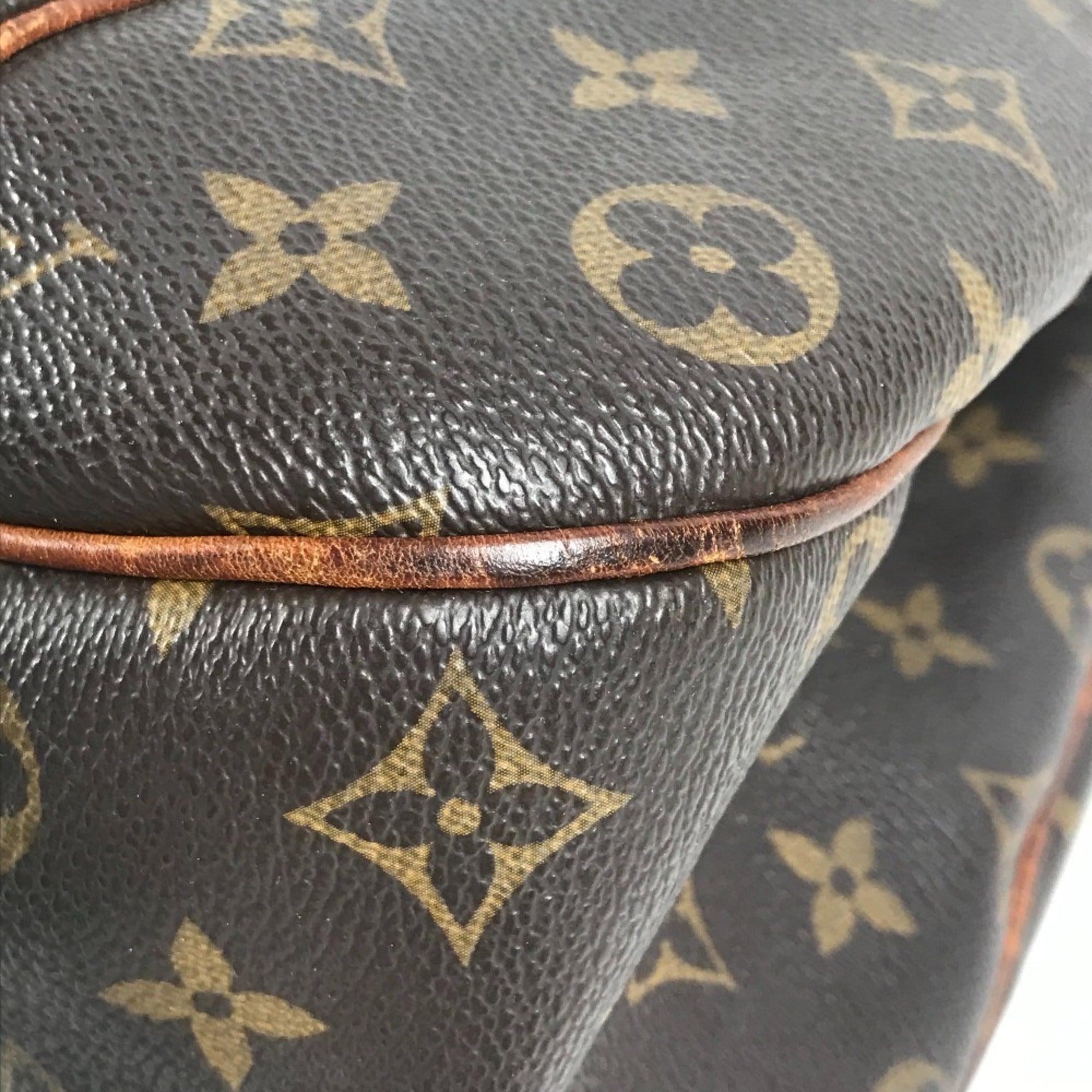 Louis Vuitton Brown Galle Monogram Monogram Handbag Shoulder Bag (Pre-Owned)