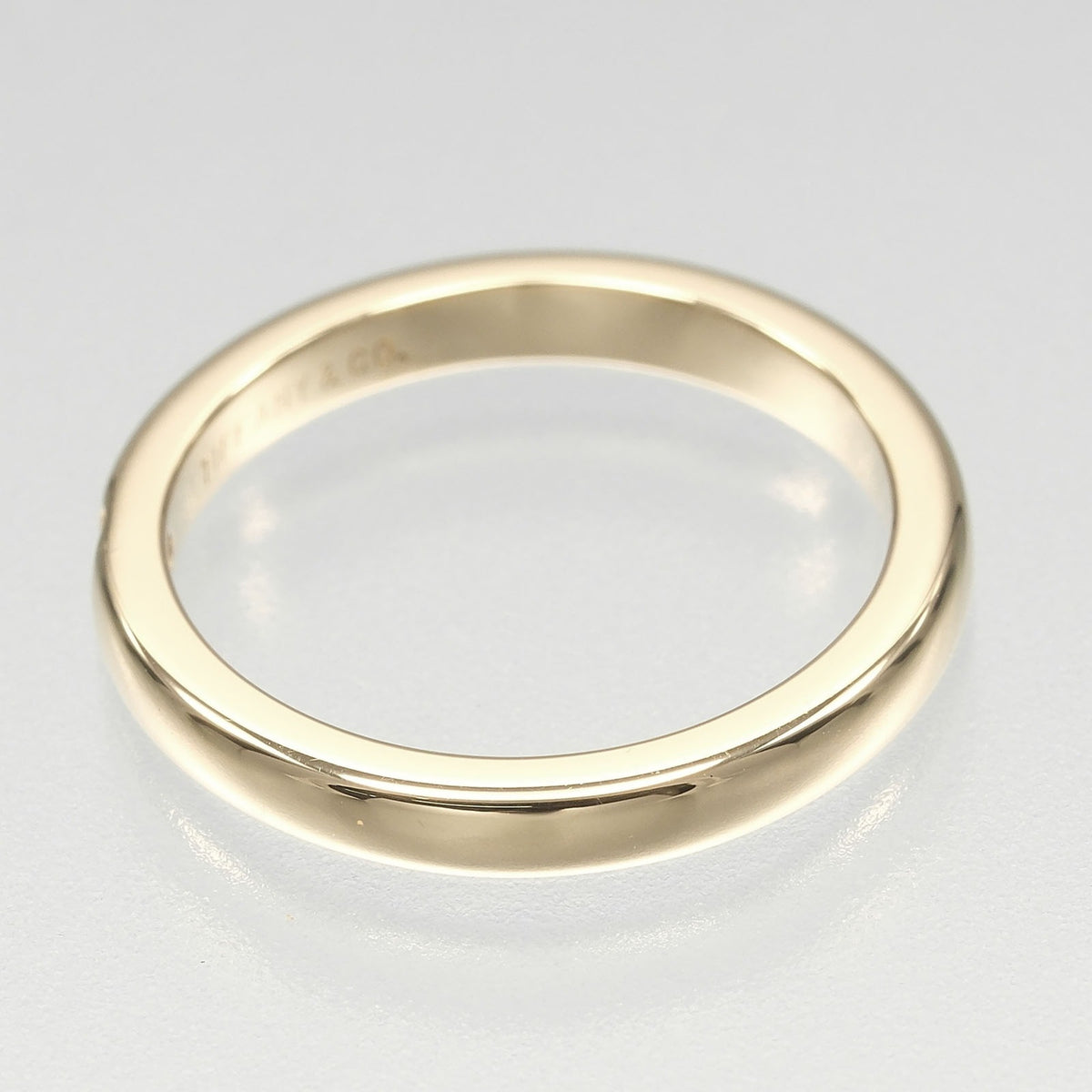 Tiffany Yellow Gold (18K) Band Ring (Pre-Owned)