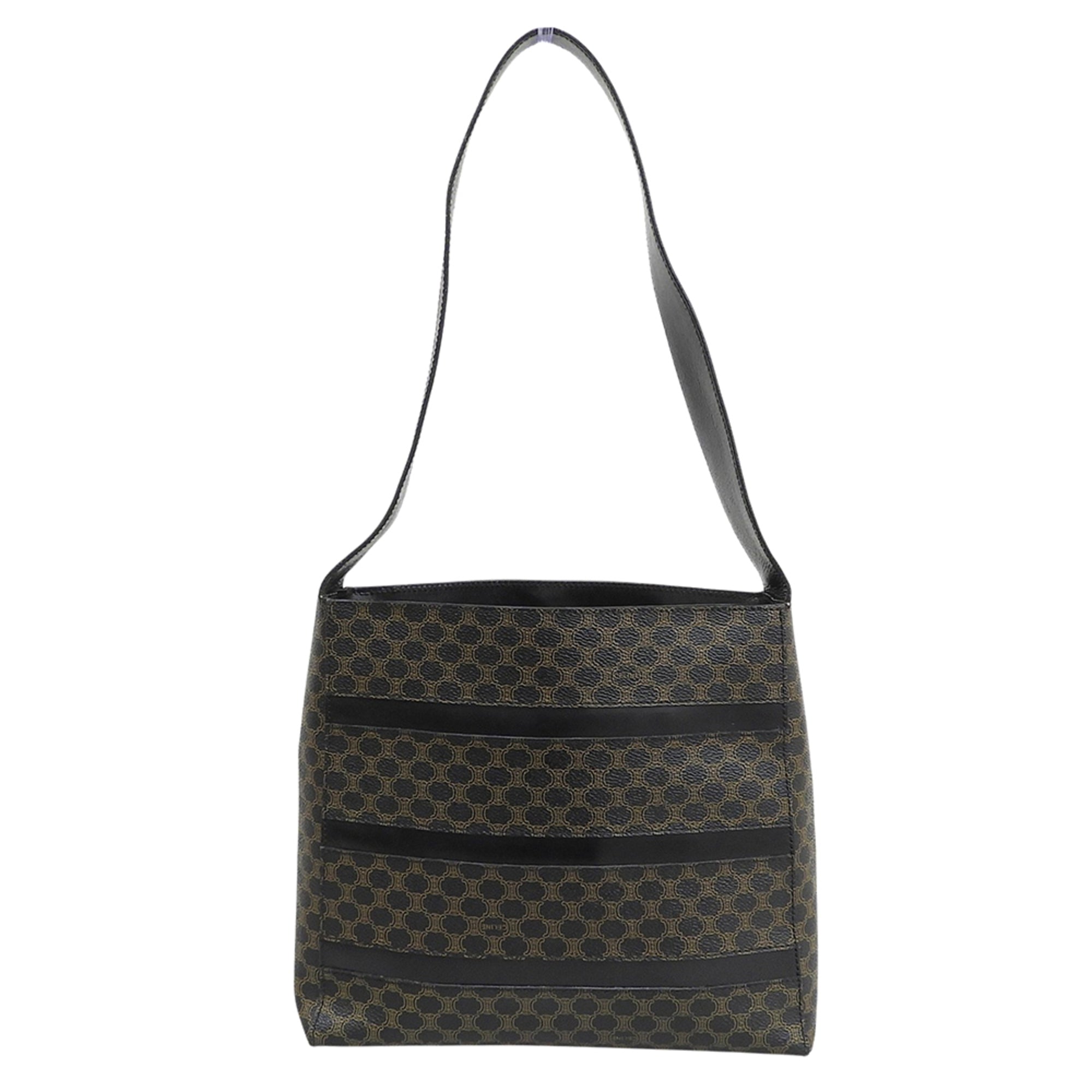 Celine Brown Pvc Shoulder Bag (Pre-Owned)