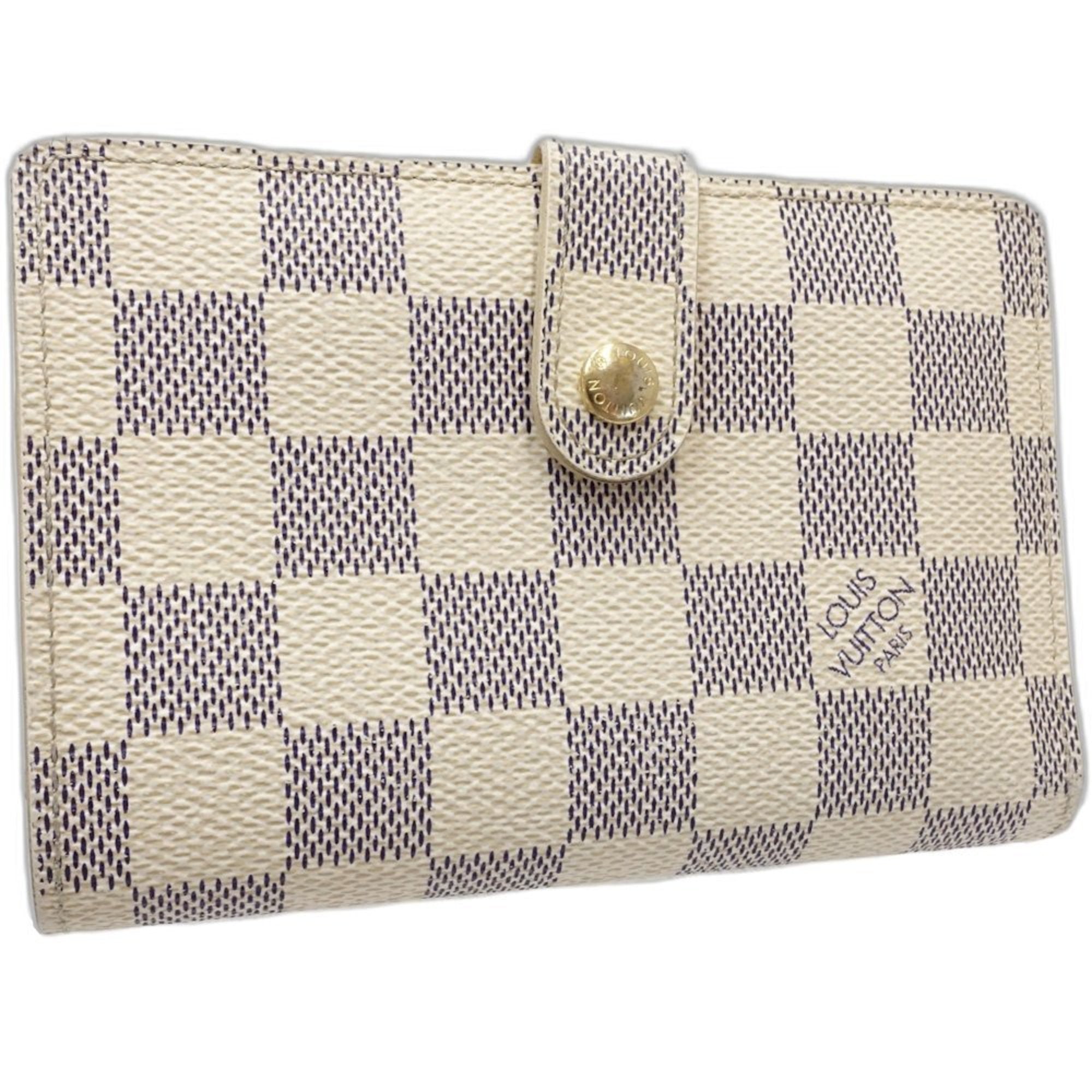 Louis Vuitton Damier Azur Damier Azur Damier Azur Wallet (Bi-Fold) (Pre-Owned)