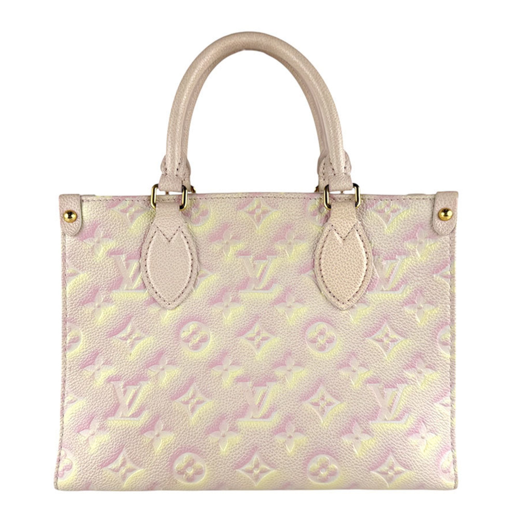 Louis Vuitton Monogram Empreinte Pink Yellow Monogram Empreinte Handbag Shoulder Bag (Pre-Owned)